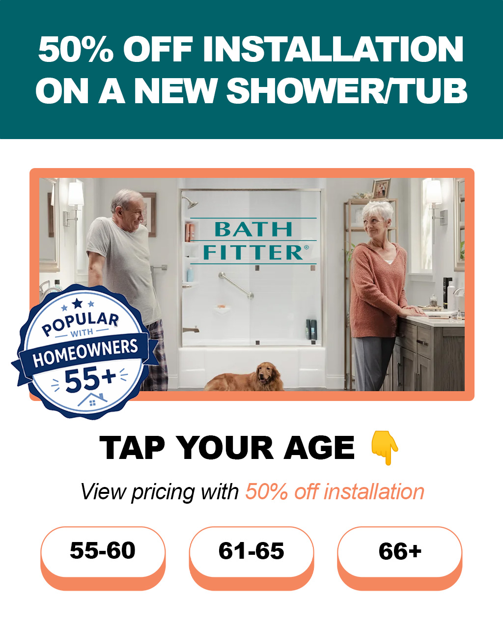 Bath Fitter Facebook ad