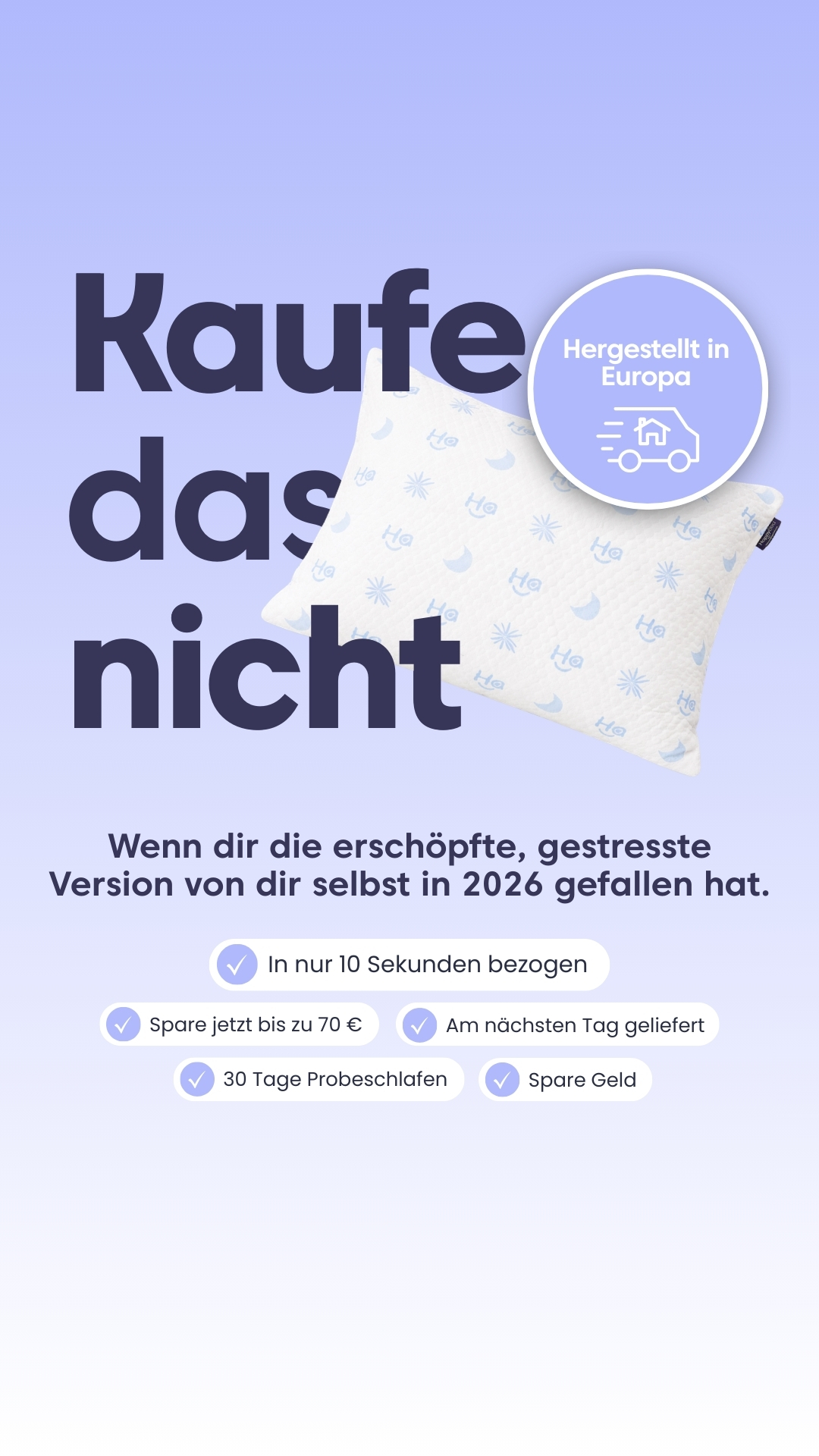 Thehappybed.de Facebook ad