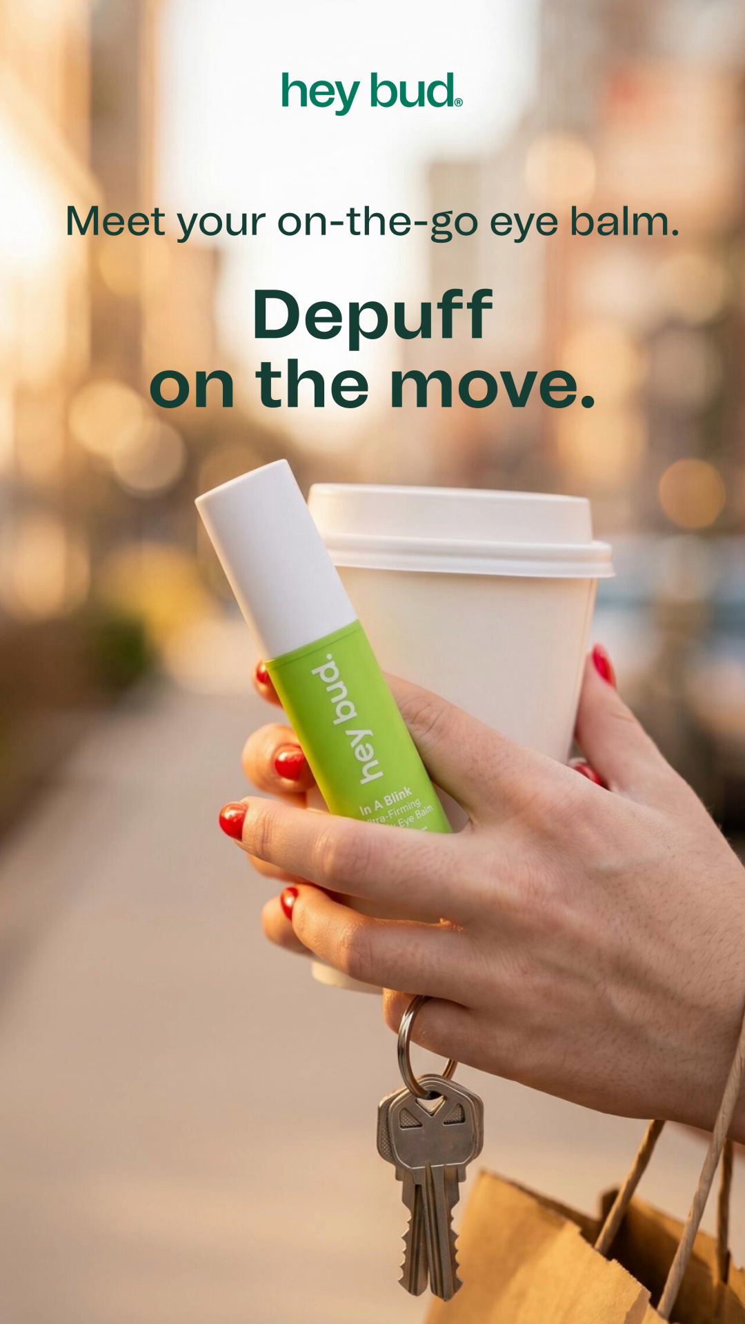 Hey Bud Skincare Facebook ad