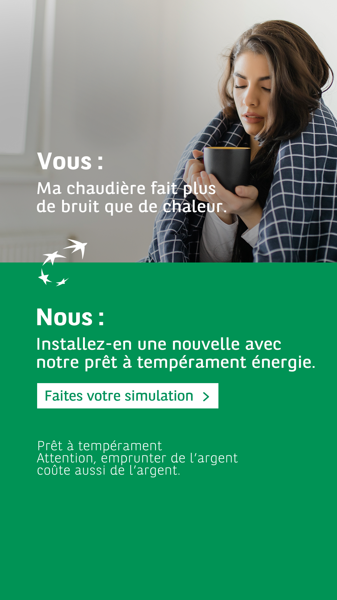 BNP Paribas Fortis Belgique Facebook ad