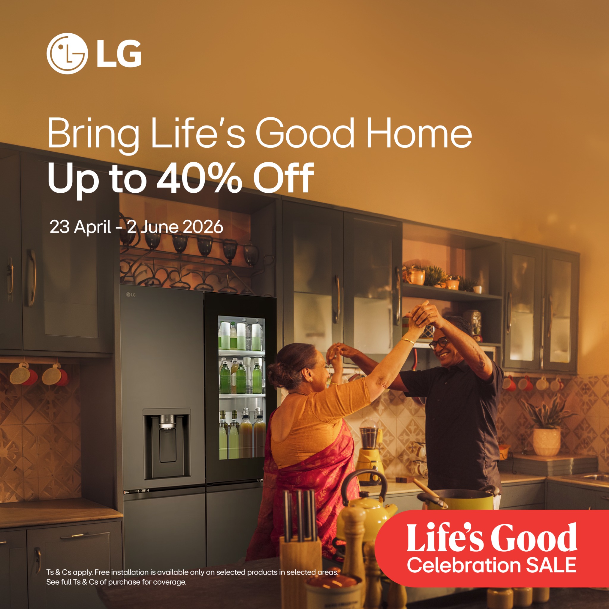 LG Global Facebook ad: Made for daily life