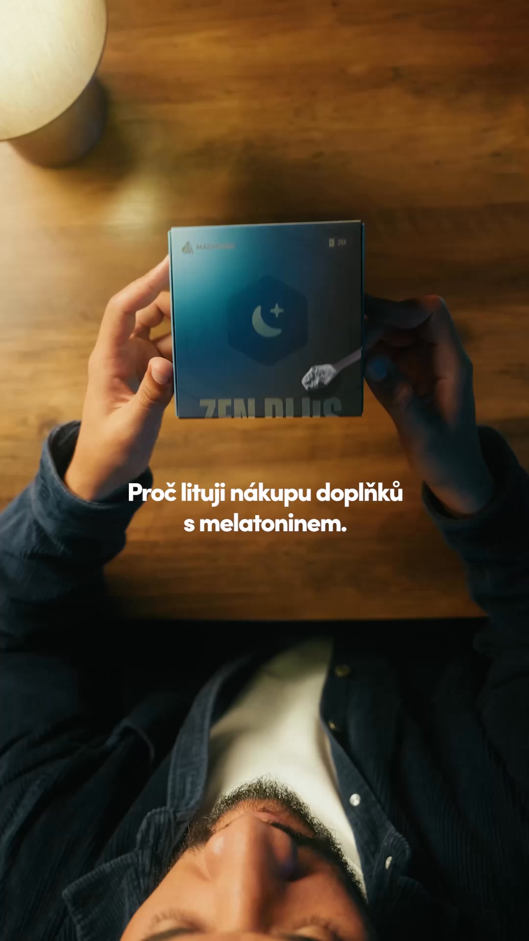 MADMONQ Facebook ad: Začni spát efektivně