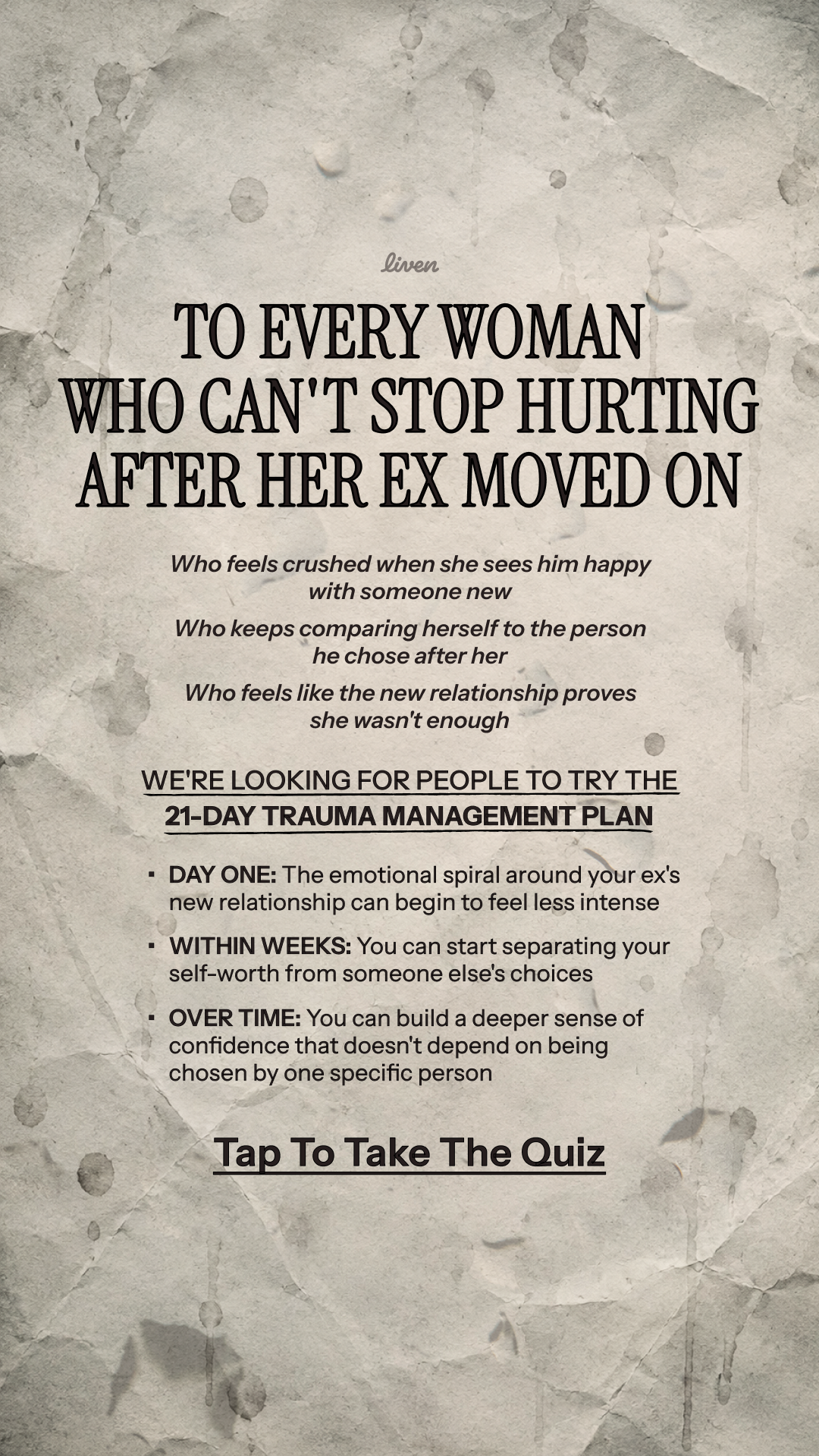 Olivia Parker Facebook ad