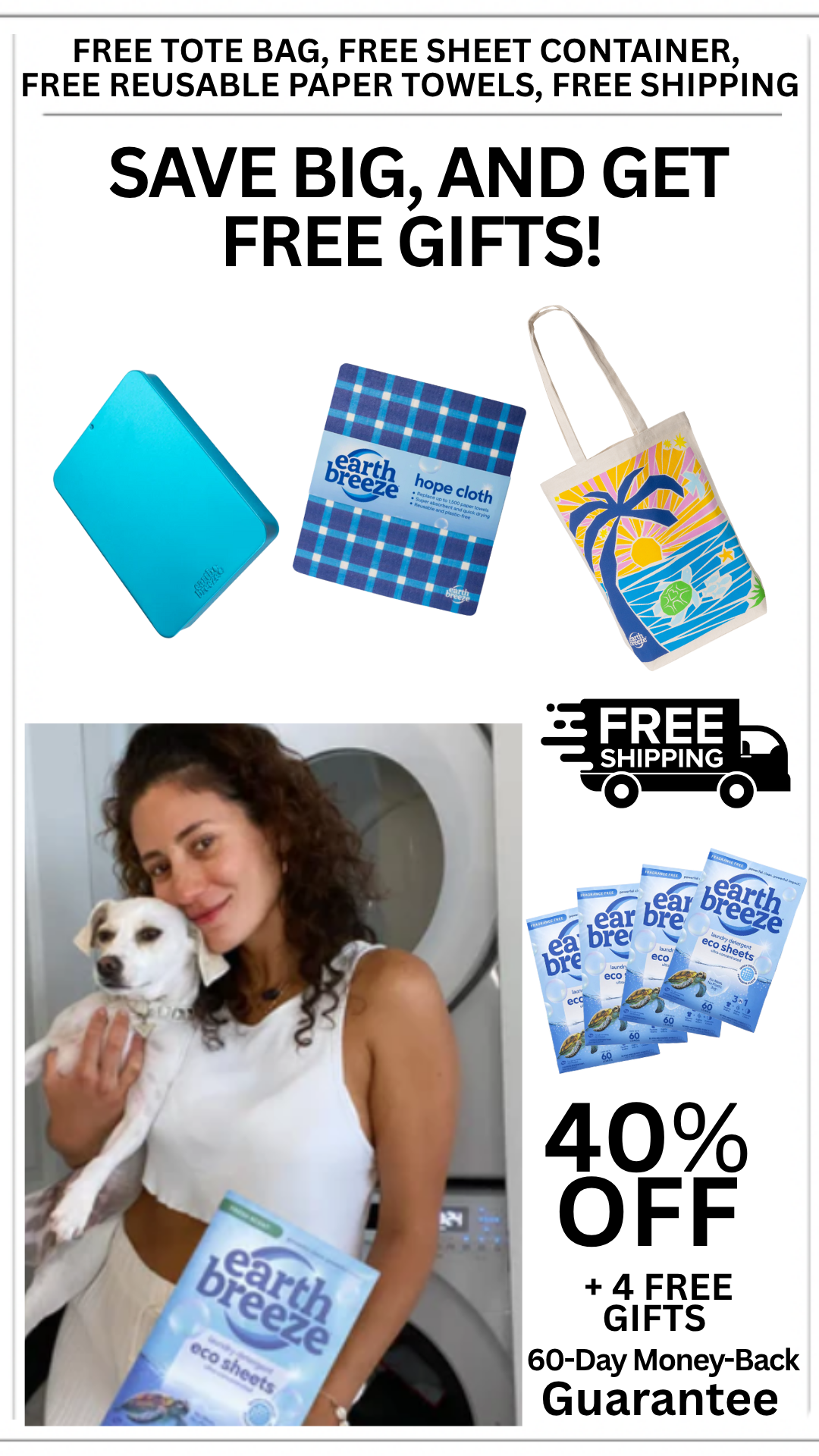 Laundry Tips Daily Facebook ad
