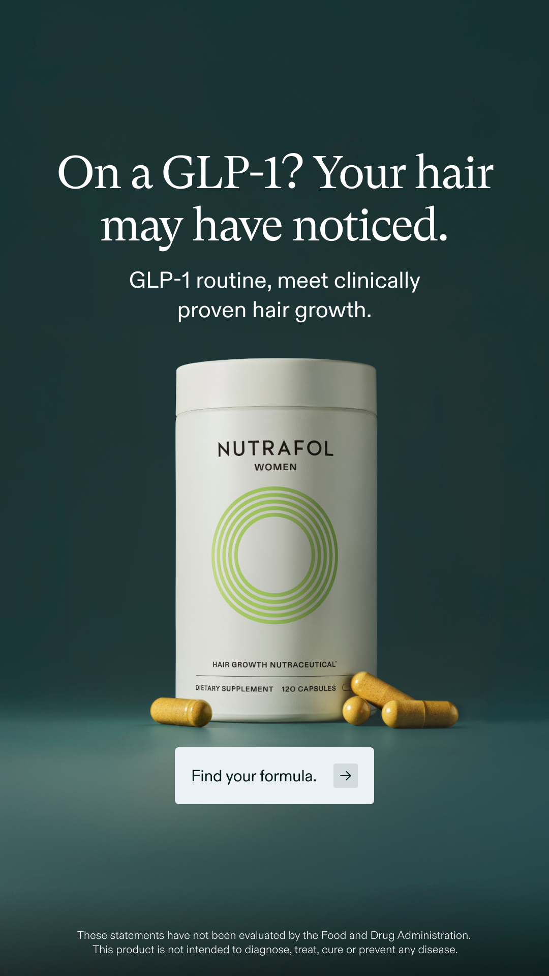 Nutrafol Facebook ad