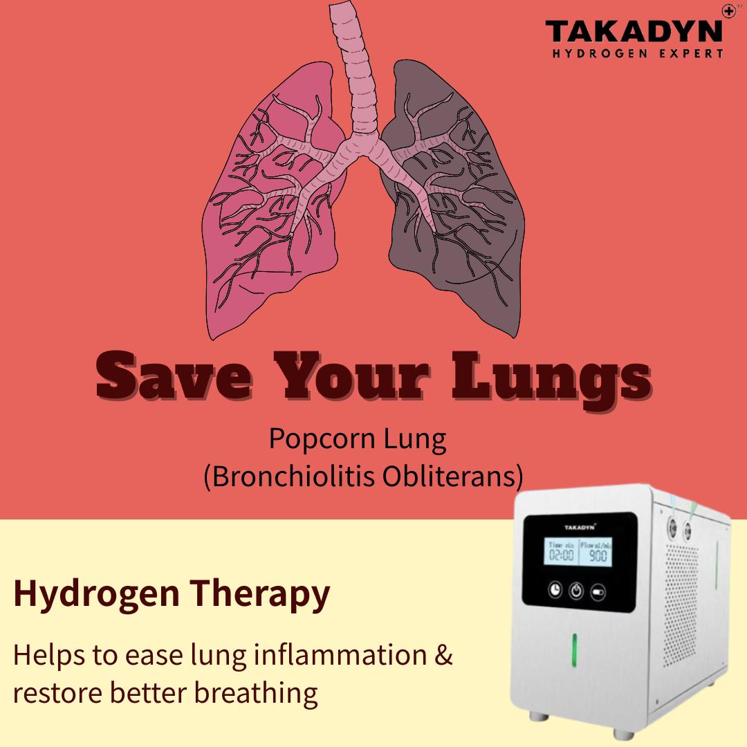 Kadyn Hydrogen Water by CYG Wellness - King San Facebook ad: 「Let's talk about Popcorn Lung 」