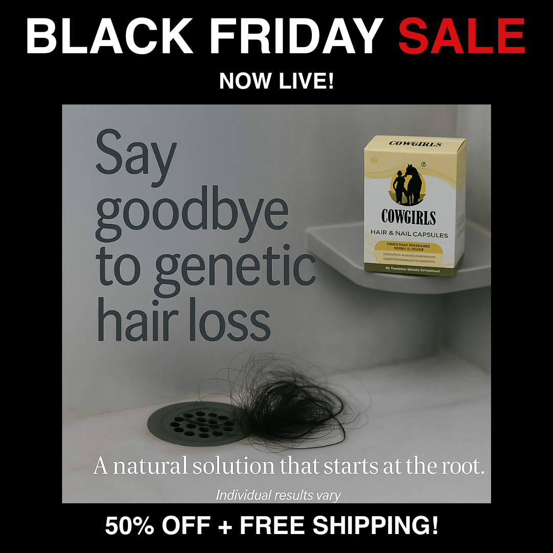 Cowgirls South Africa Facebook ad: Thinning hair? Here's something for you.