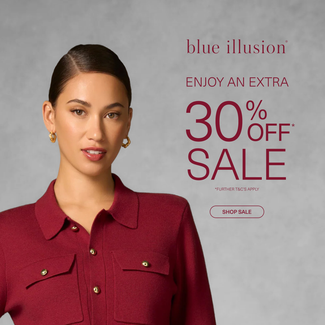 Blue Illusion Facebook ad