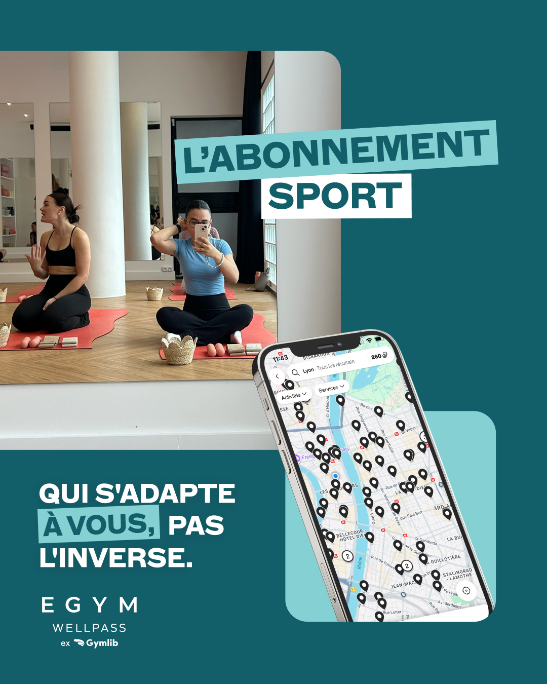 EGYM Wellpass - Ex Gymlib Facebook ad