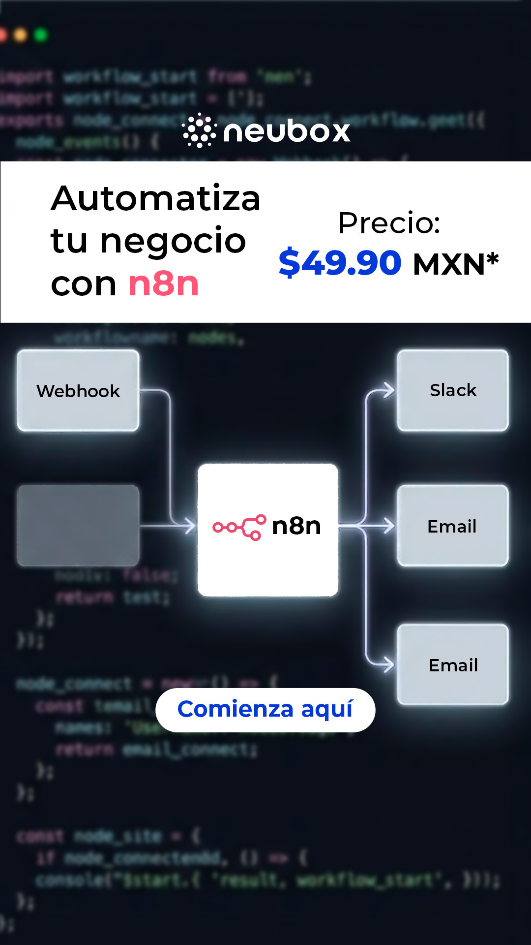 NEUBOX Facebook ad