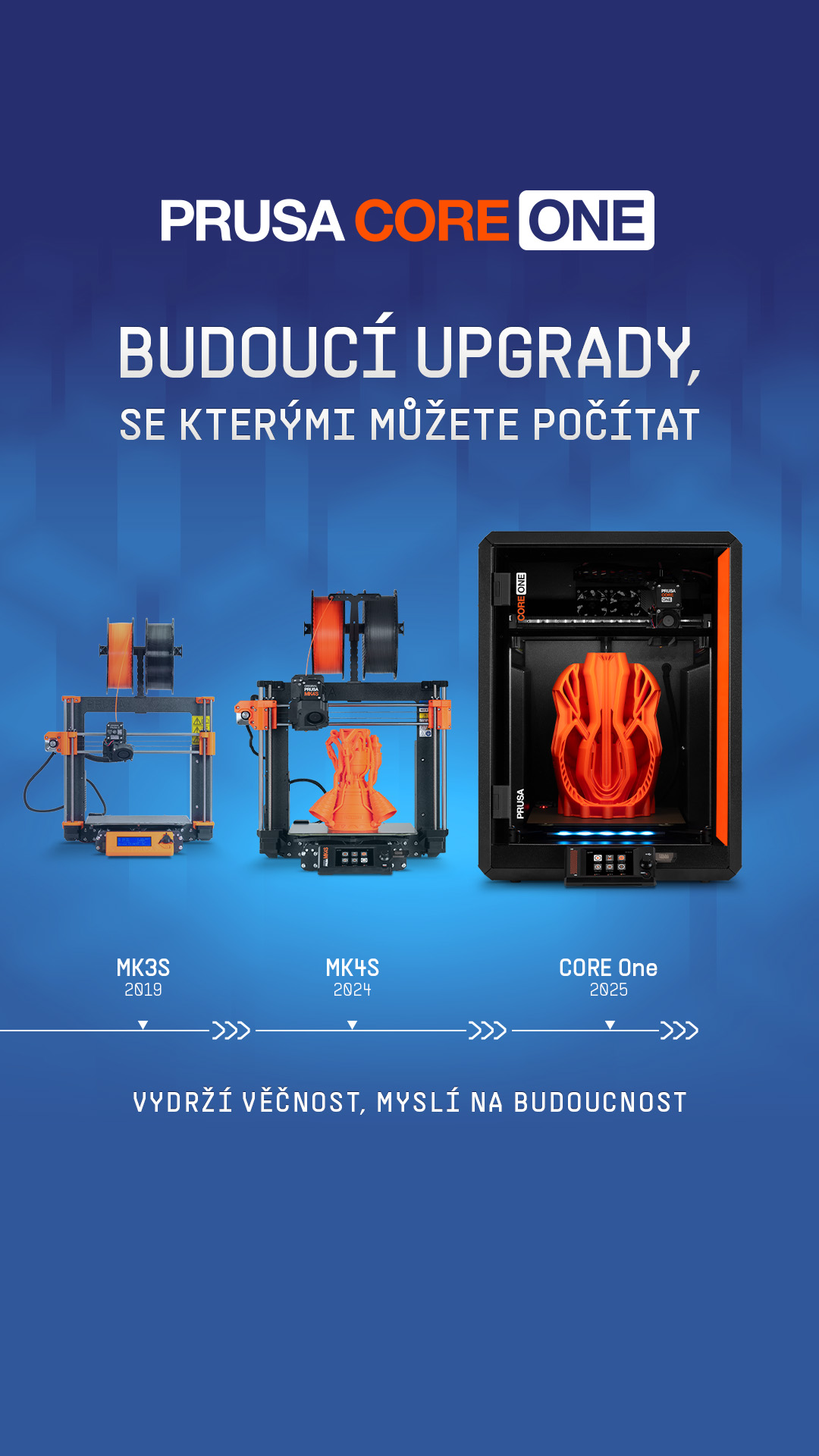 Prusa Research 3D printers Facebook ad