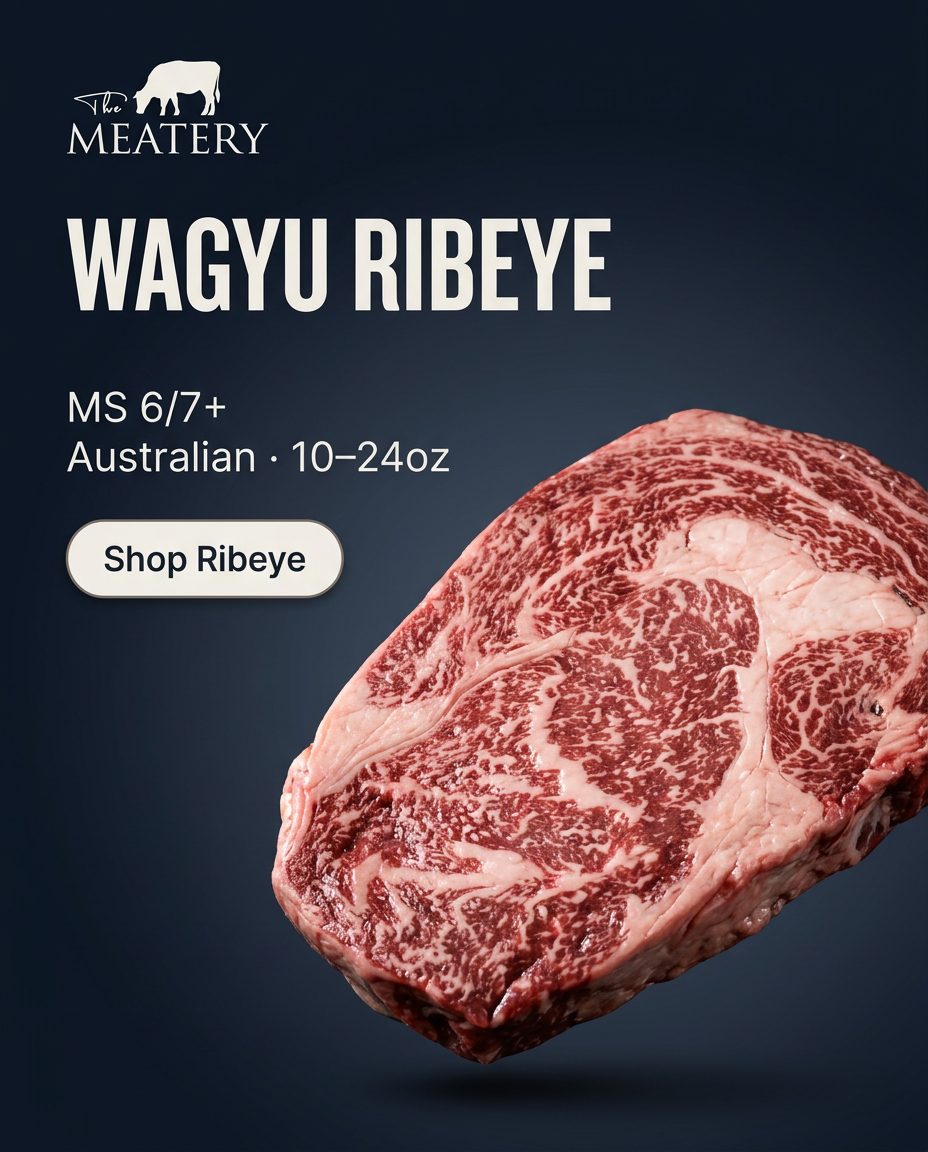 The Meatery Facebook ad from May 19, 2026
