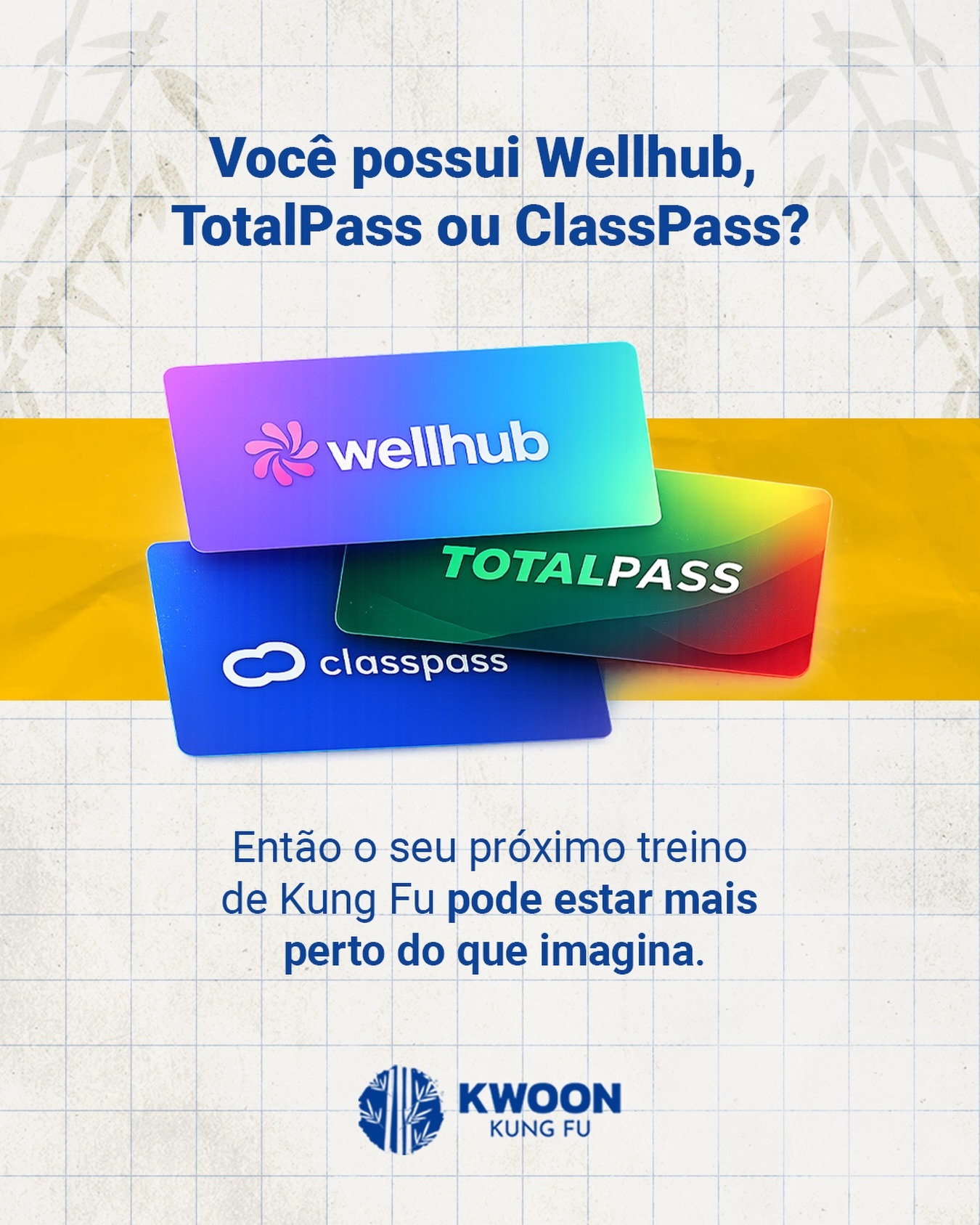 KWOON Kung Fu - Vila Leopoldina Facebook ad: Na KWOON, você pode utilizar o seu Wellhub…