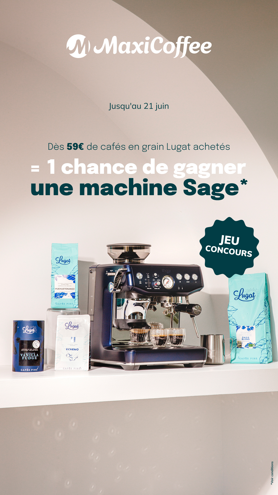 MaxiCoffee Facebook ad