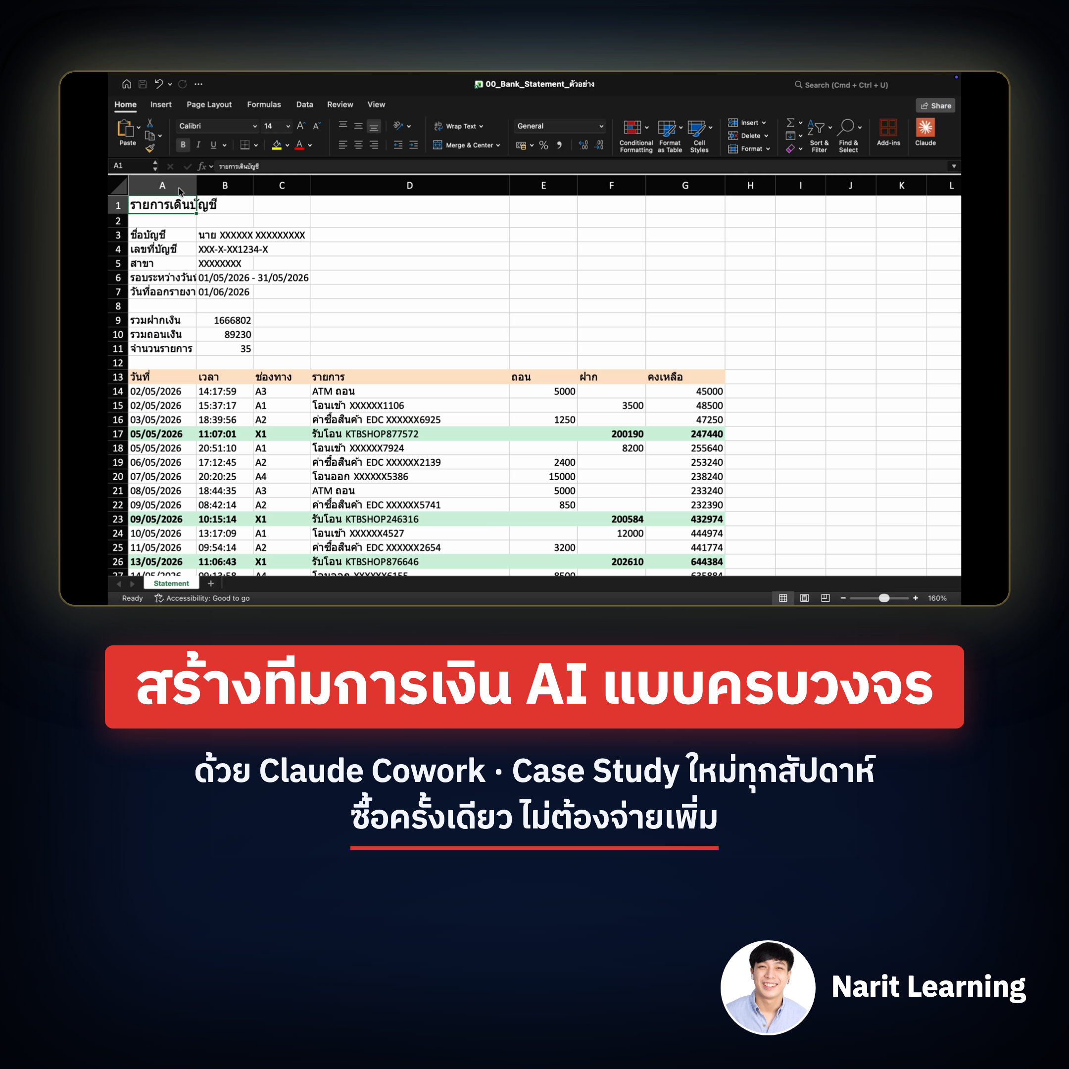 Narit Learning Facebook ad