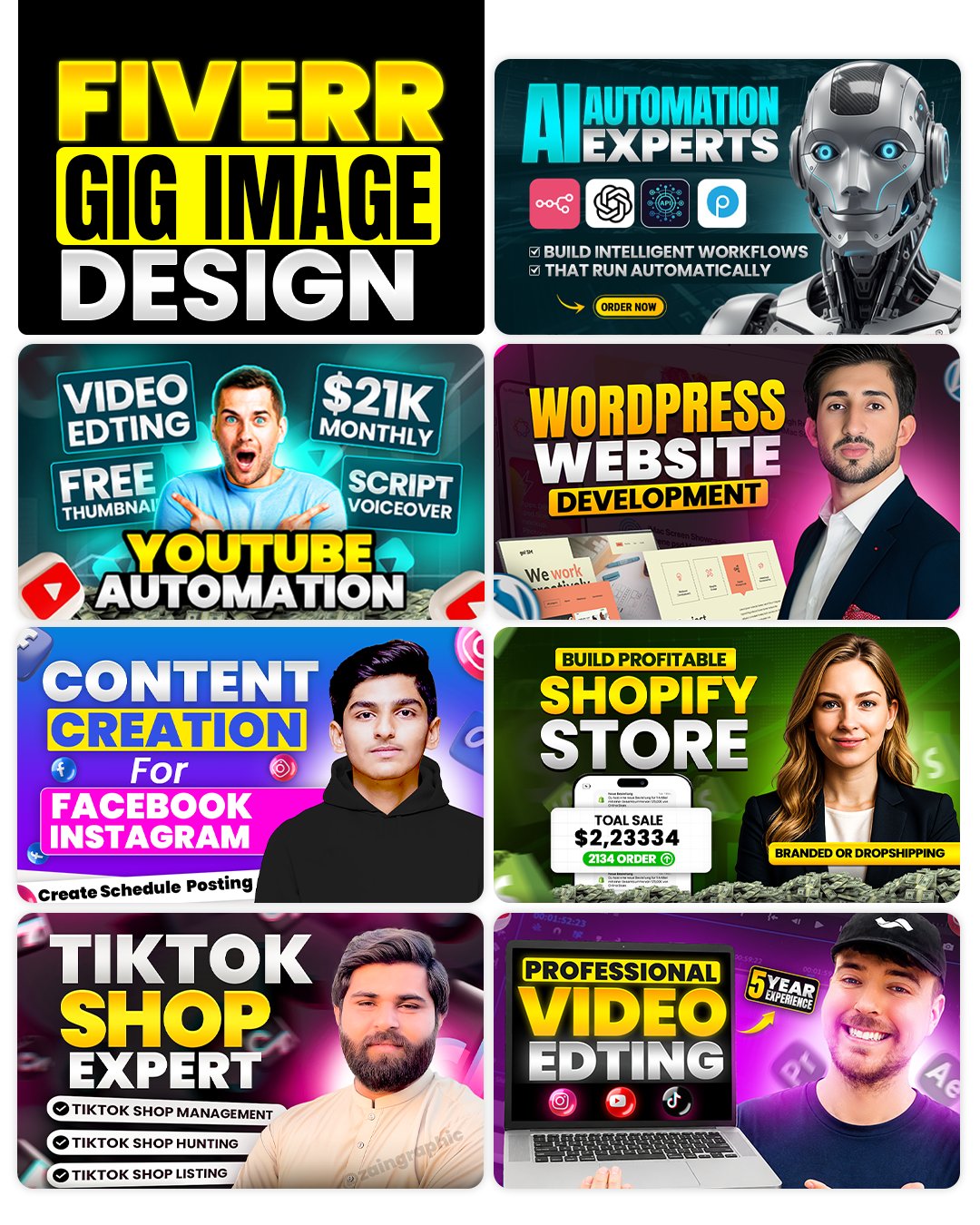 Zain Graphic Facebook ad: Kia hua? Fiverr par clicks nahi aa rahe?
