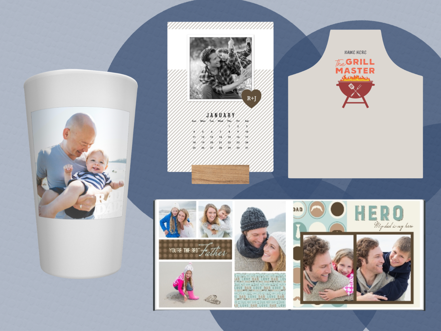 SheKnows Facebook ad: Thoughtful Gifts for New Dads