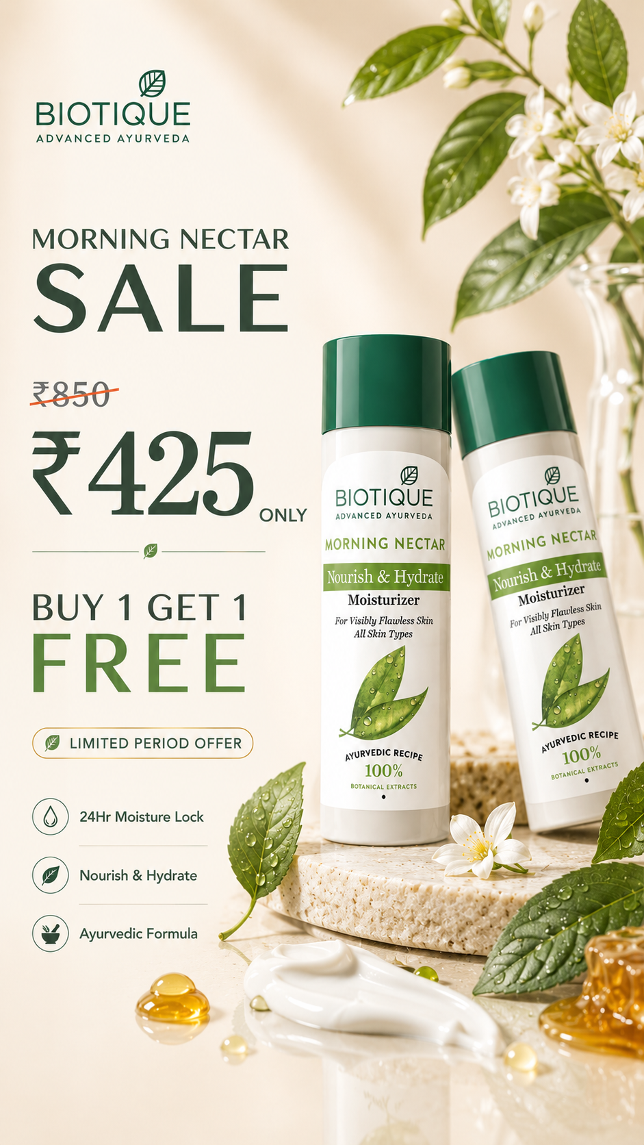 Biotique Facebook ad