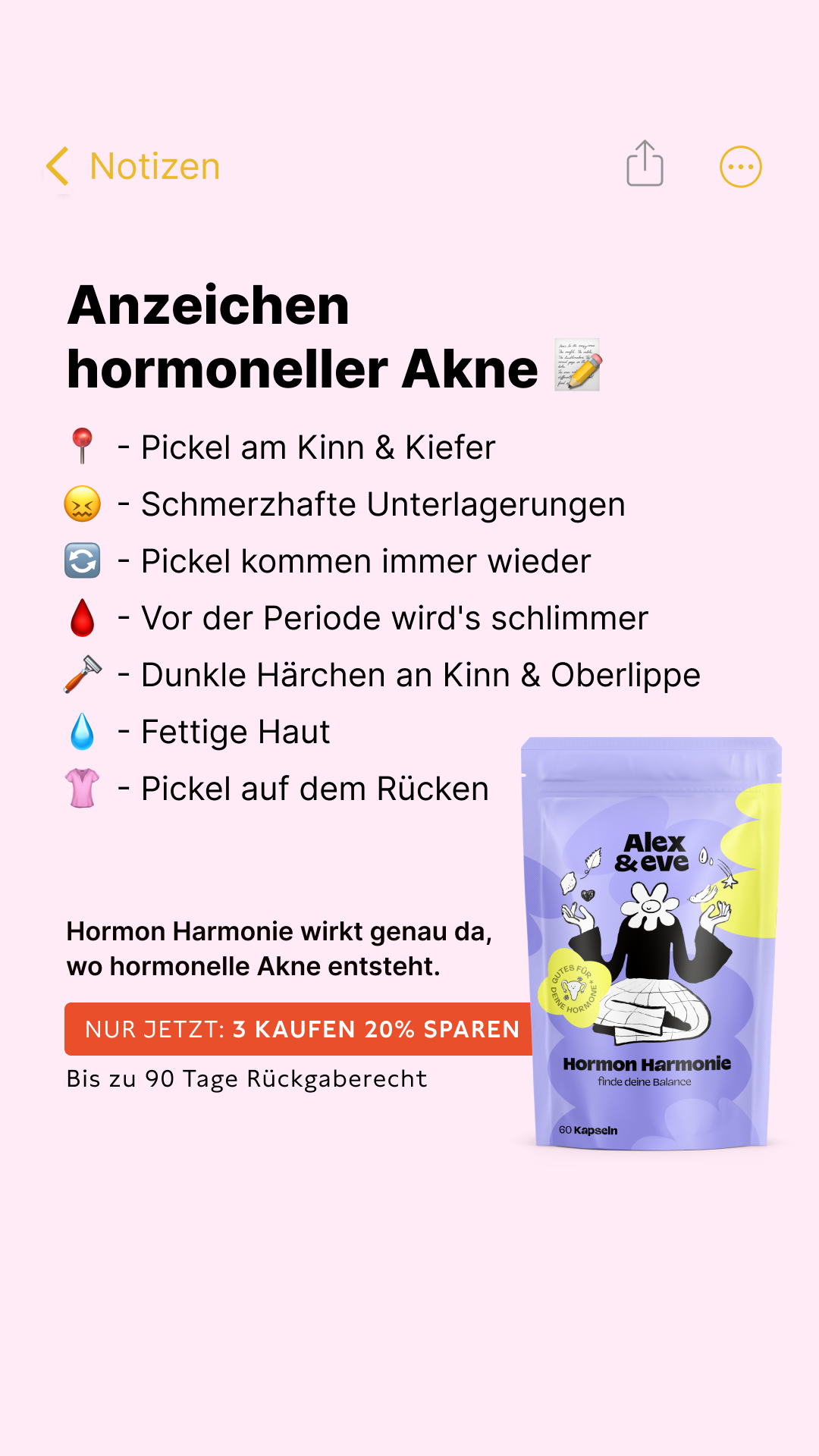 Alex&eve Facebook ad