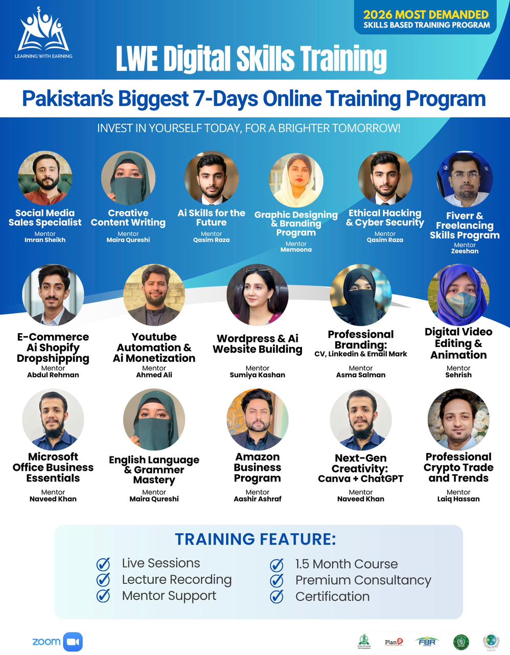 Skill Pros Facebook ad: Free Training