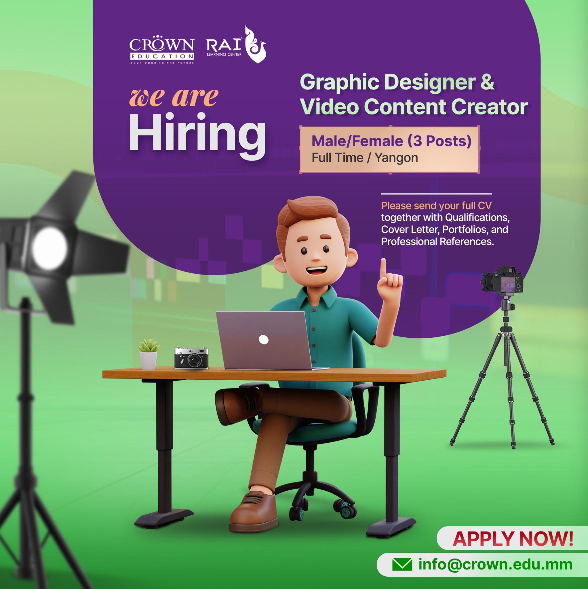 CROWN Education Facebook ad: 𝐀𝐫𝐞 𝐲𝐨𝐮 𝐢𝐧𝐭𝐞𝐫𝐞𝐬𝐭𝐞𝐝 𝐢𝐧 𝐣𝐨𝐢𝐧𝐢𝐧𝐠…