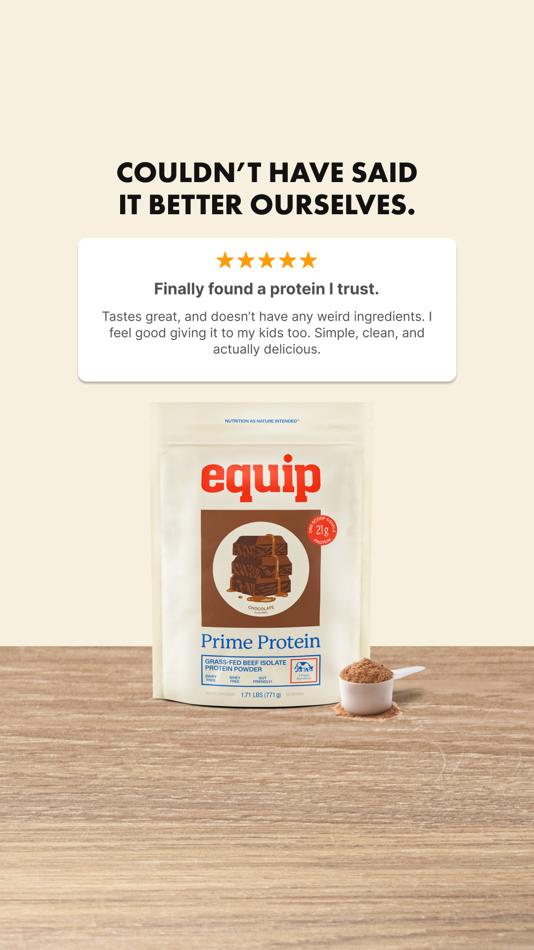 Equip Facebook ad