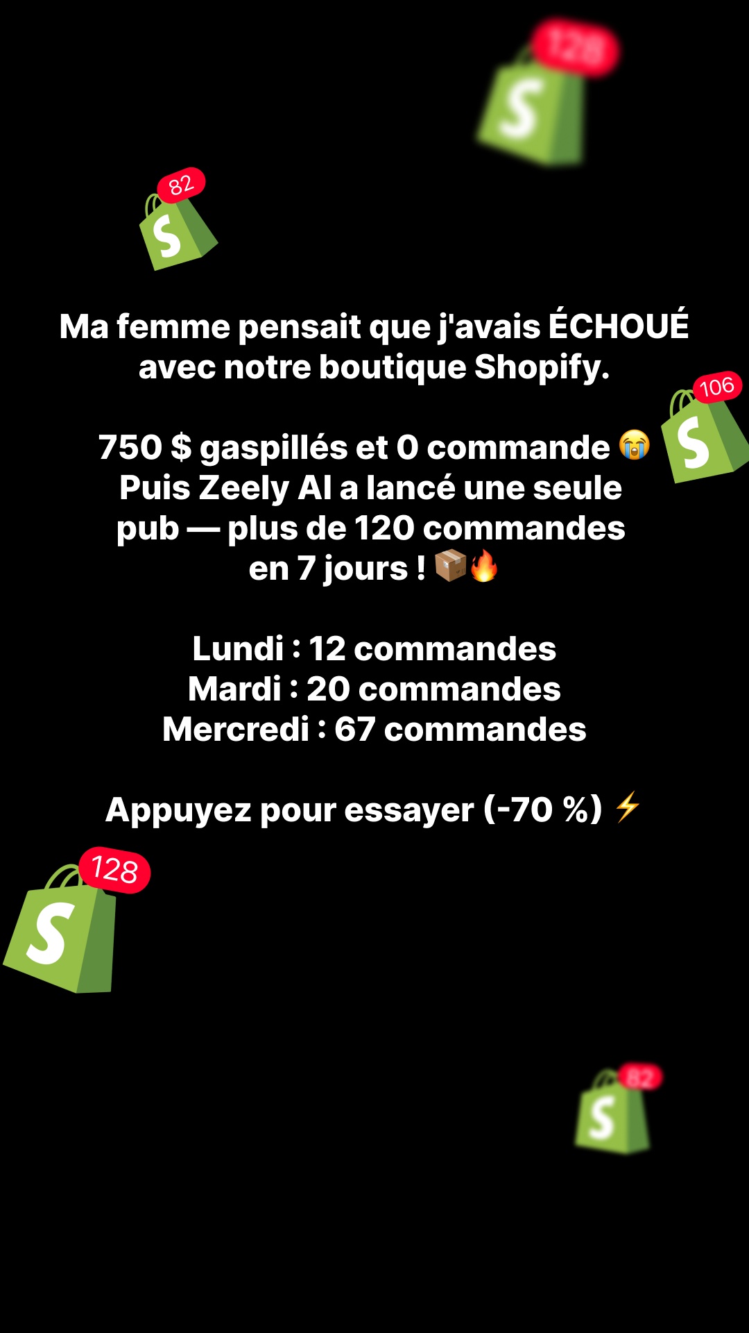 Zeely Facebook ad