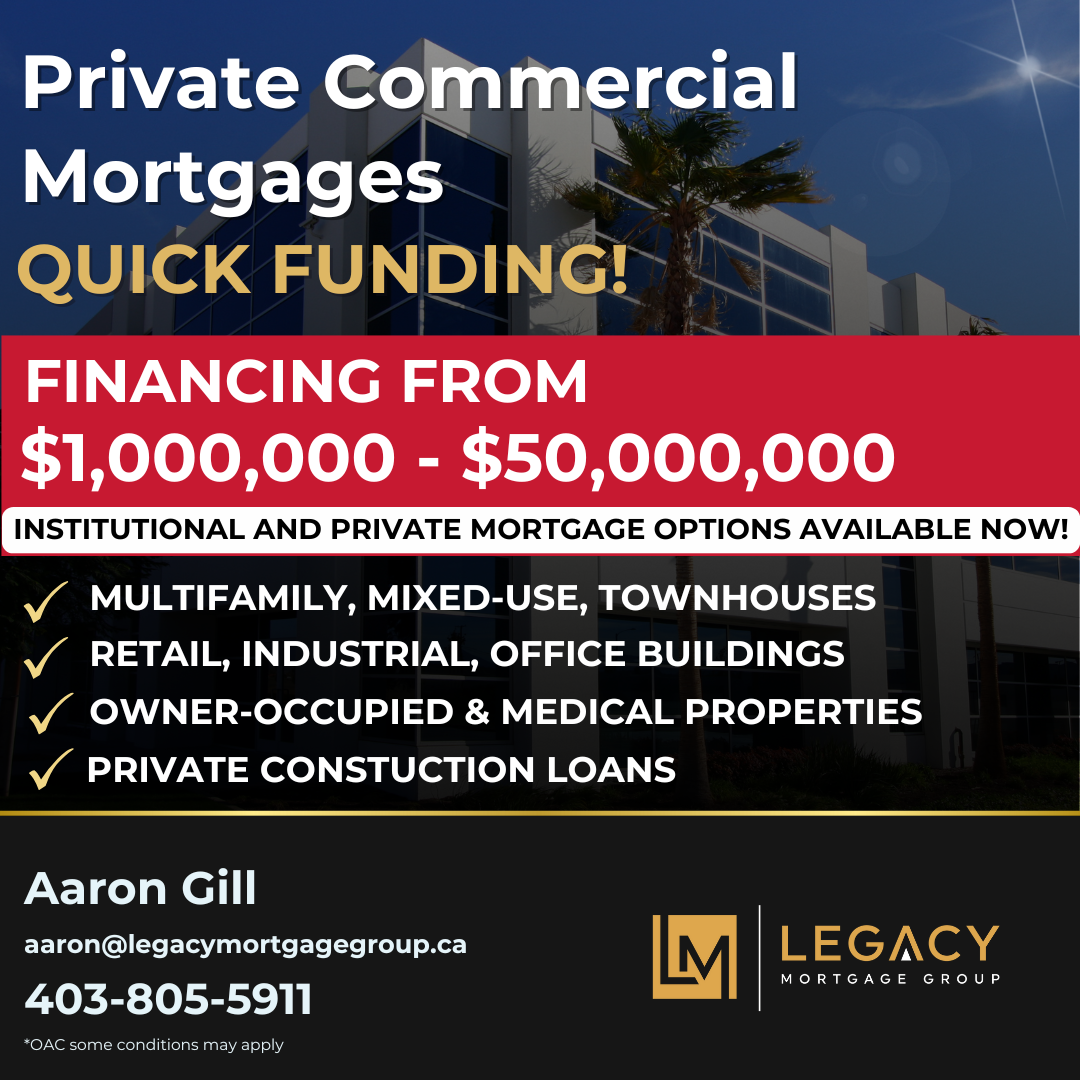 Aaron Gill Commercial Mortgages Facebook ad from Jun 8, 2026