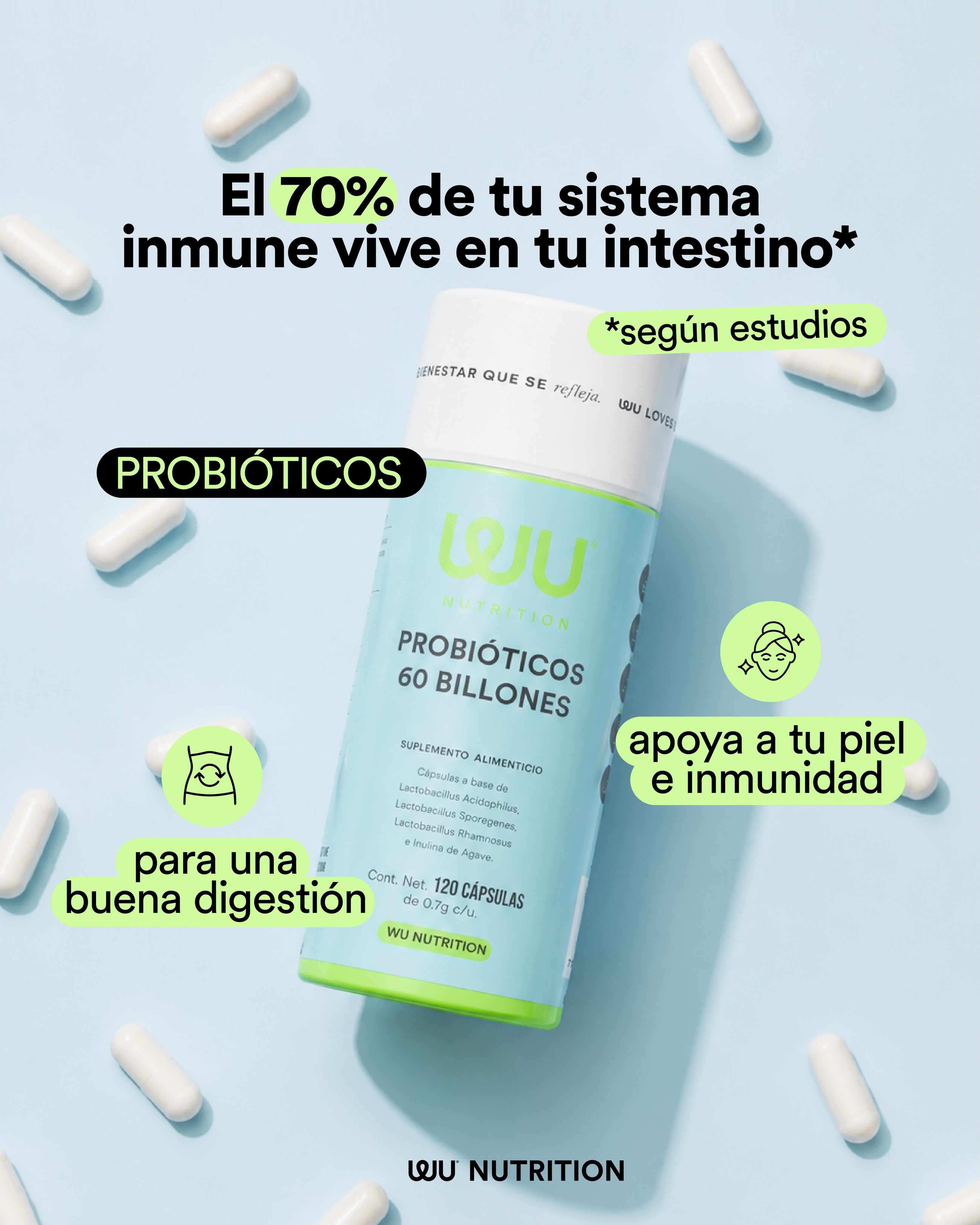 WU Nutrition Facebook ad