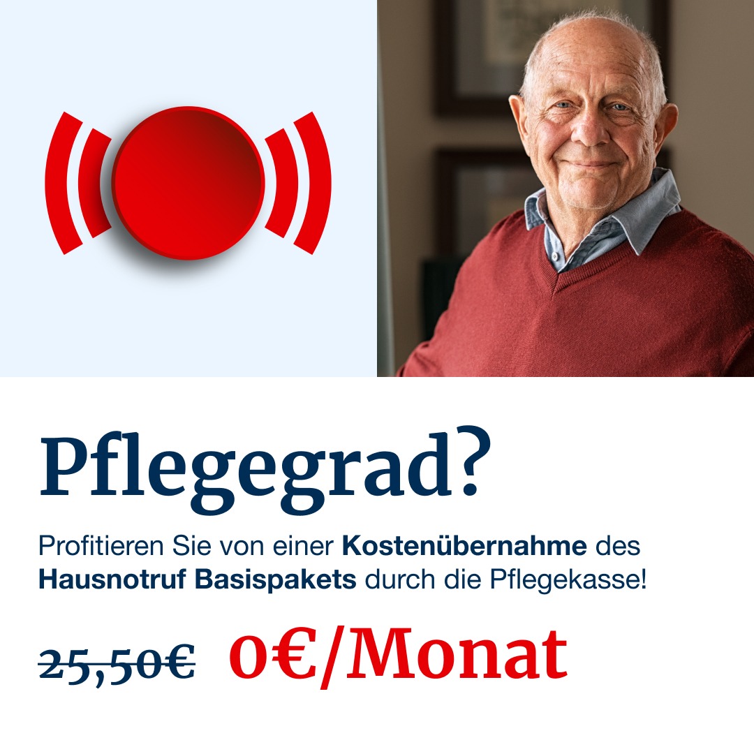 DRK Landesverband Nordrhein e.V. Facebook ad: DRK Hausnotruf - Jetzt anfragen