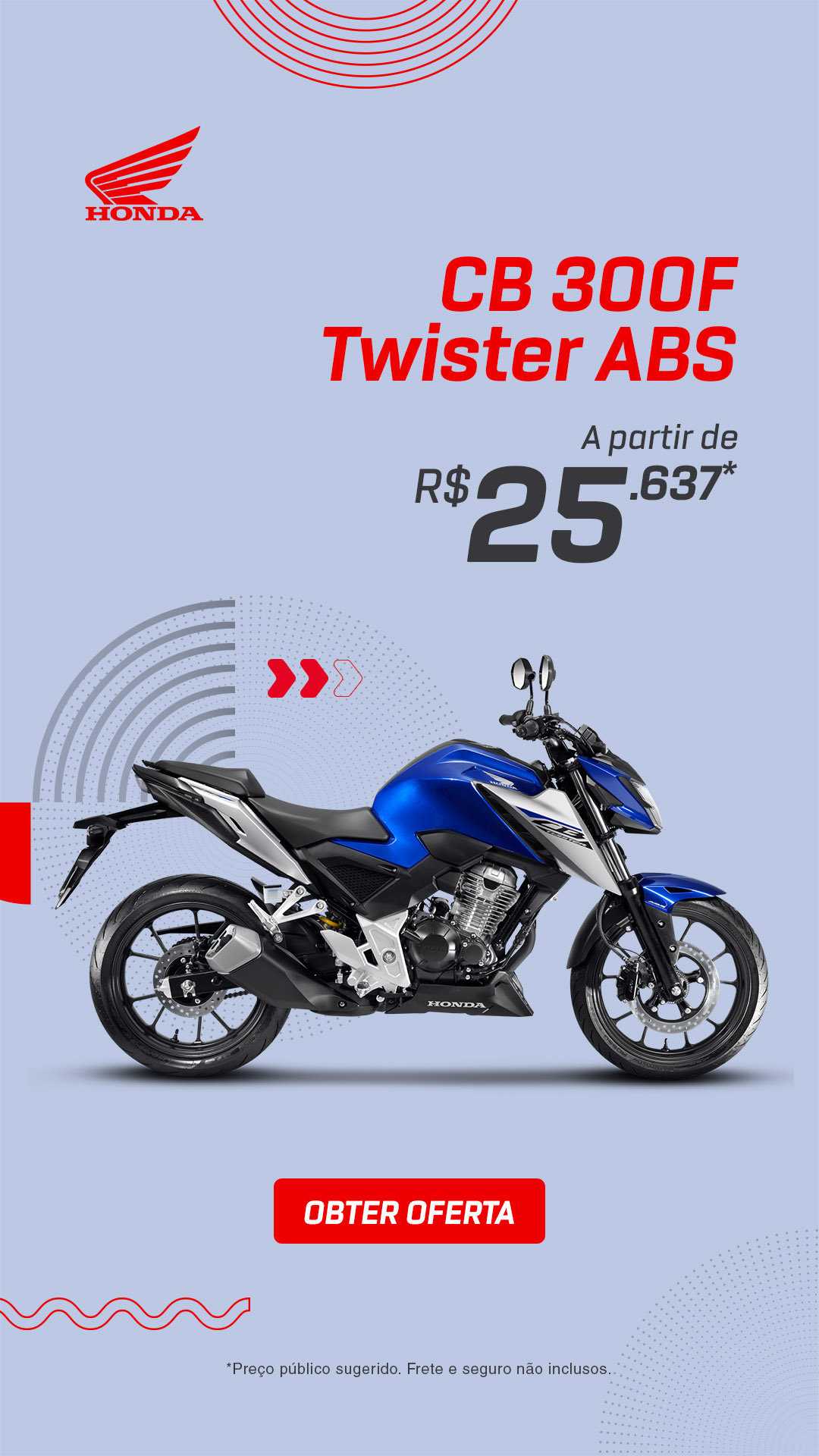 Honda Motos Brasil Facebook ad