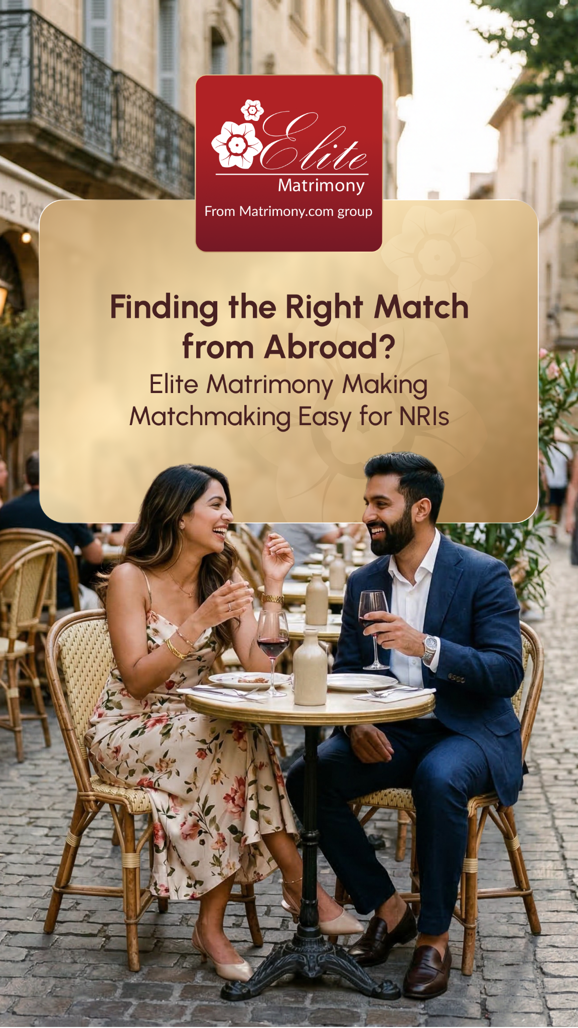 EliteMatrimony Facebook ad