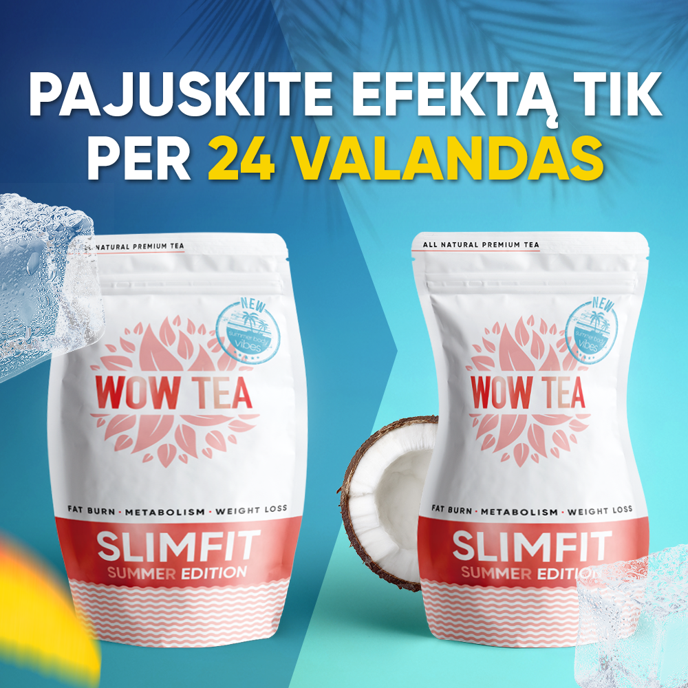 WOW TEA Lietuvos Respublika Facebook ad from Jun 9, 2026