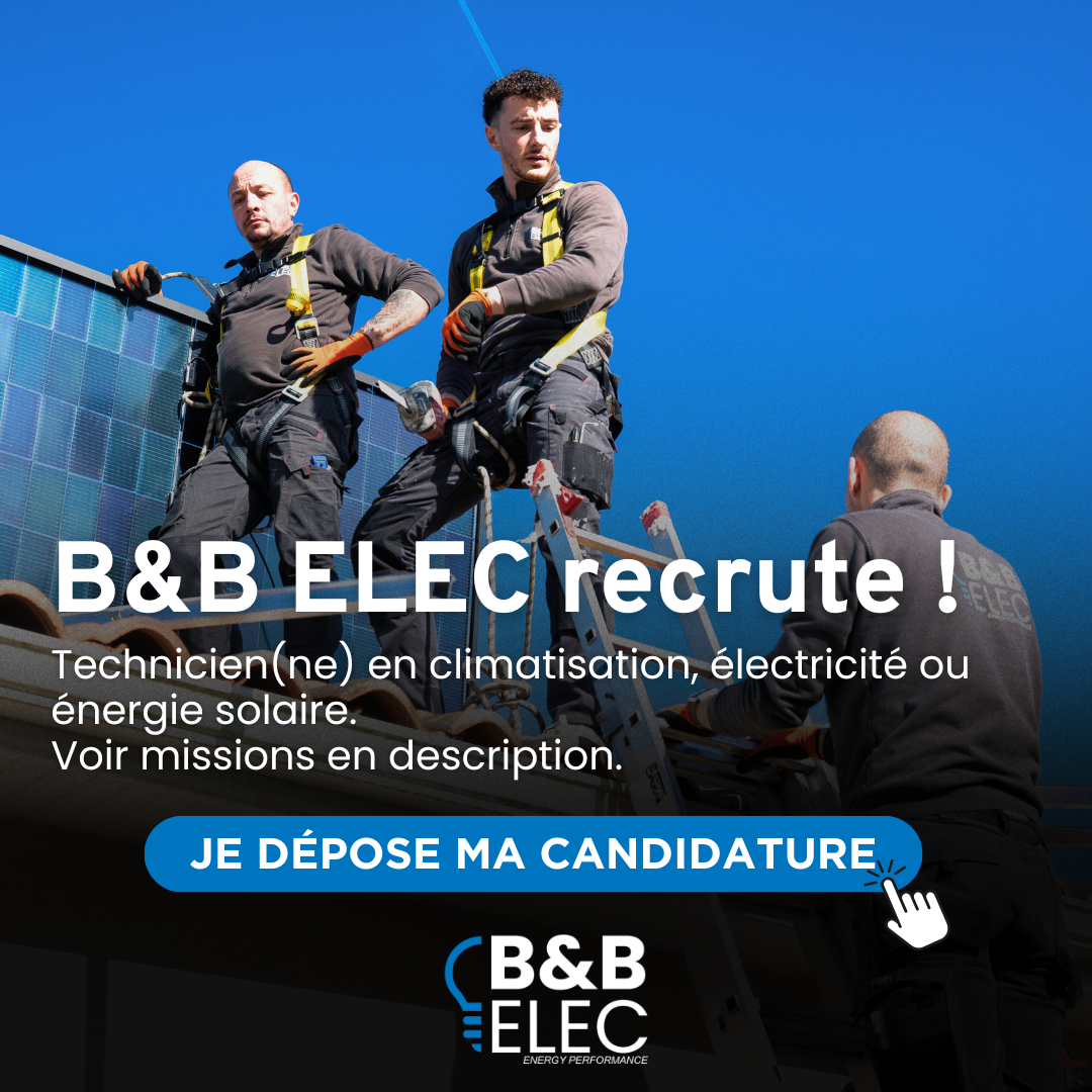 B&B ÉLEC Facebook ad: Nous recrutons maintenant