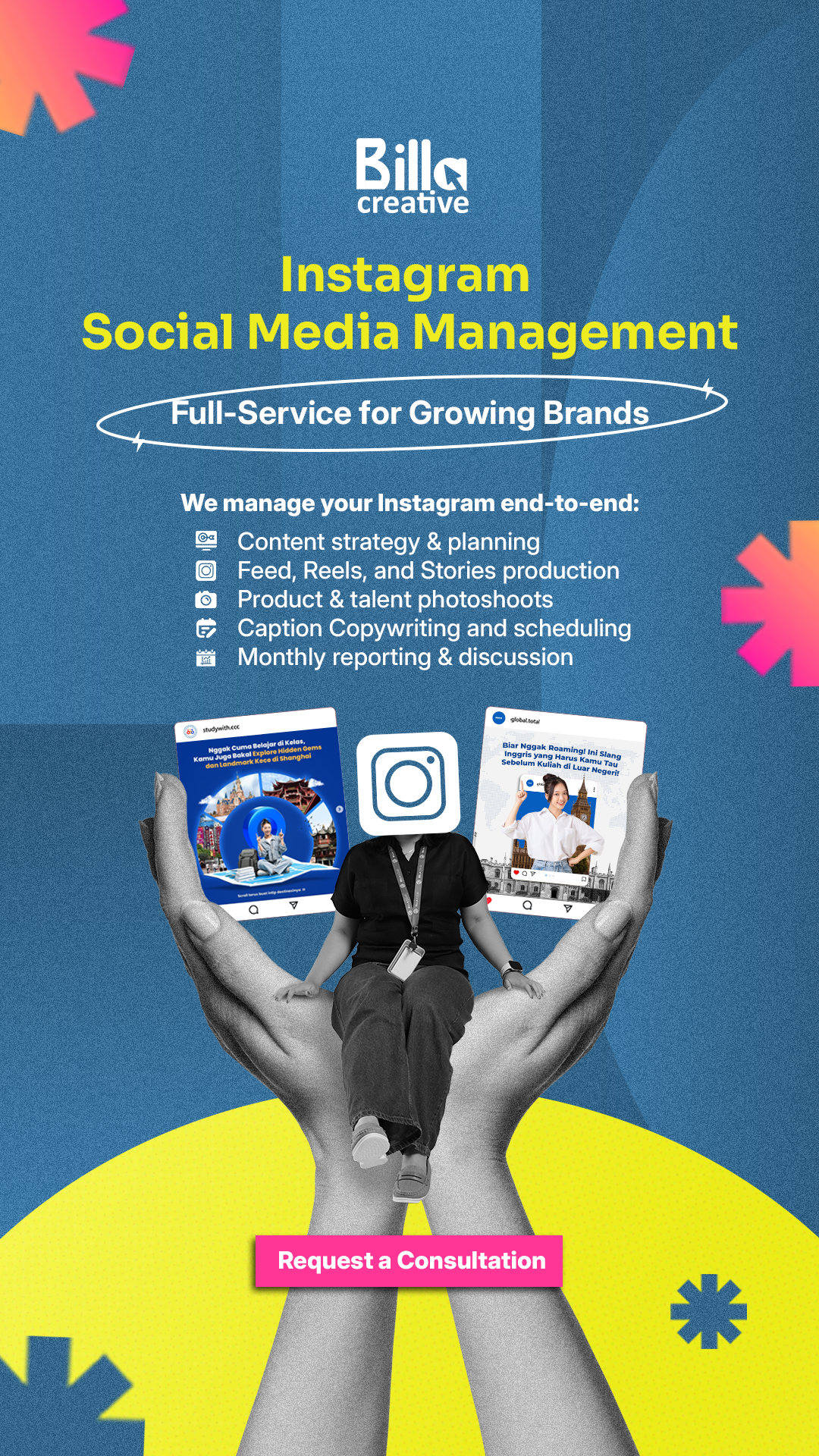 Billa Creative Indonesia Facebook ad