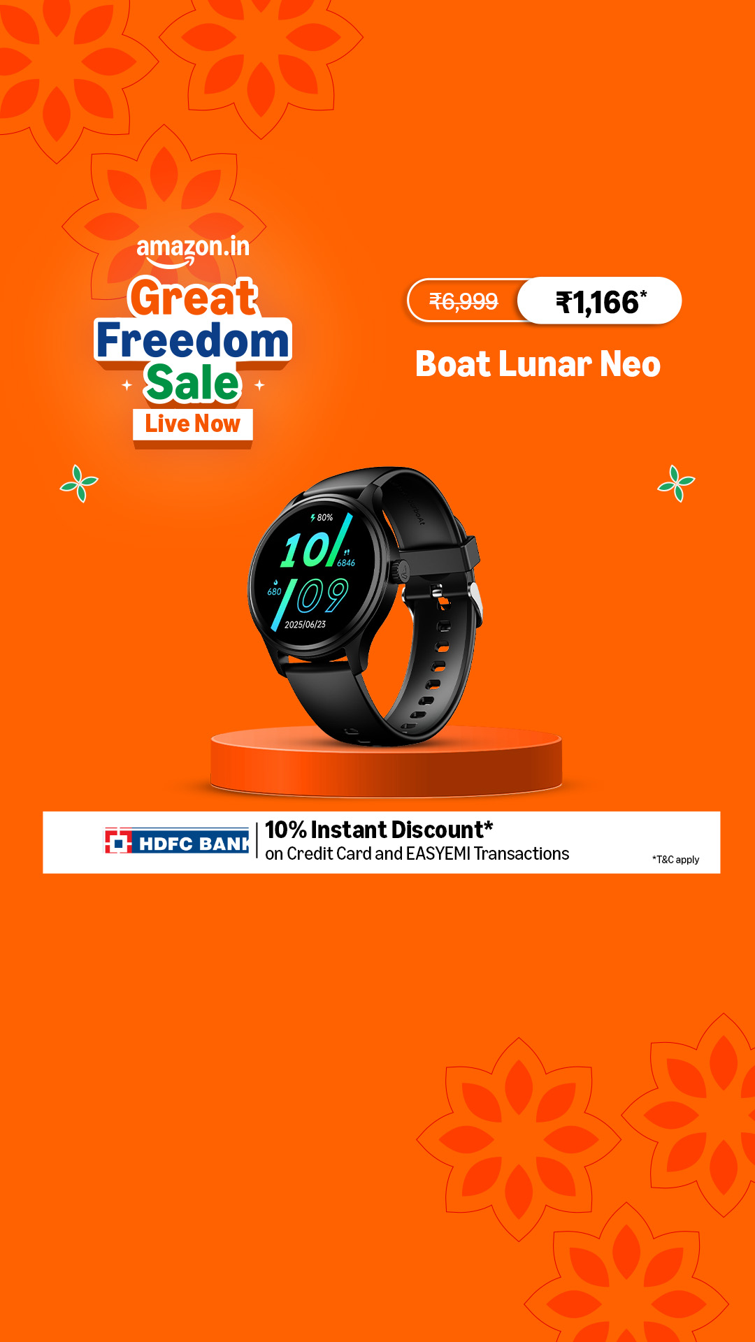 Amazon India Facebook ad