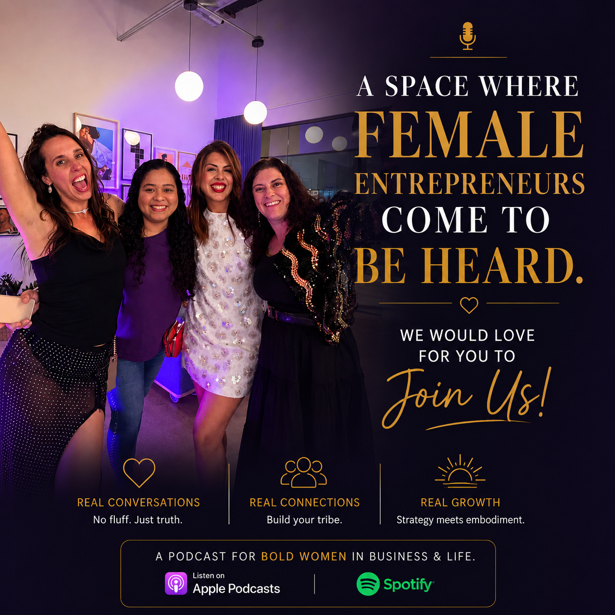 Keely Stawicki: Queen of FB Ads Facebook ad: Come listen to the Feral Queen Podcast