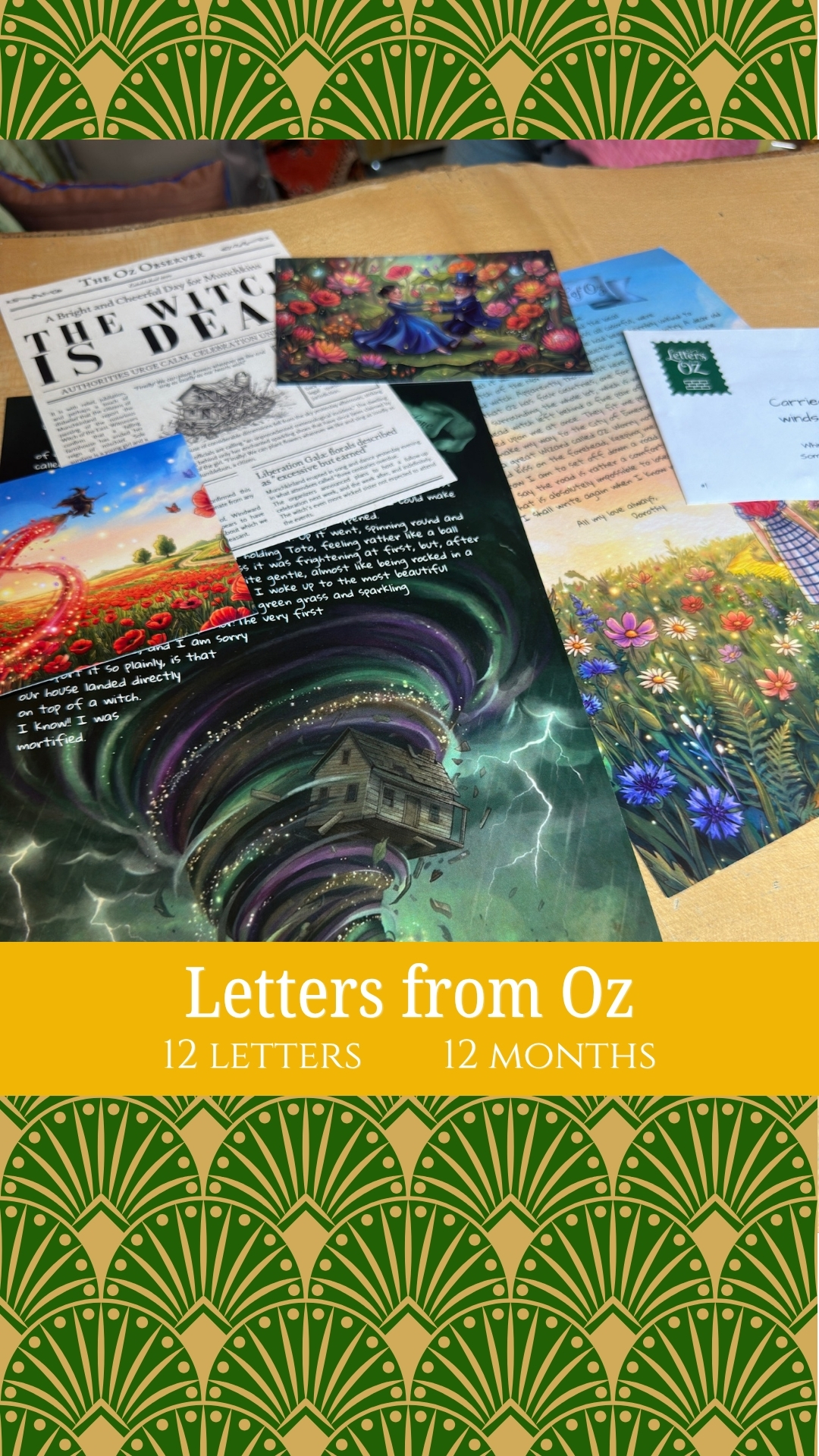 Letters from Oz Facebook ad from Jul 30, 2026