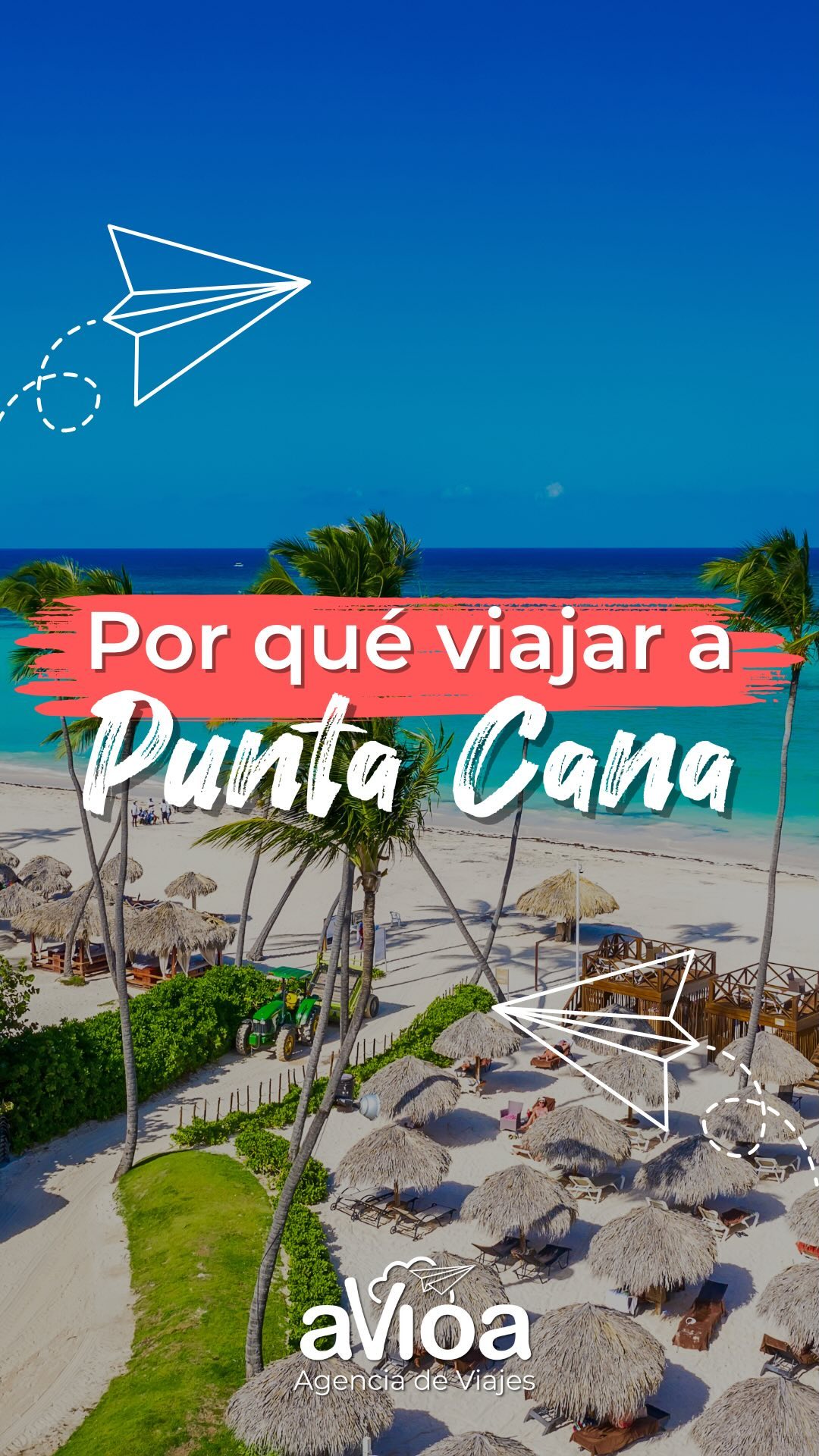 aVioa Facebook ad: OFERTA 2025 Punta Cana 4 dรญas 3 nochesโฆ