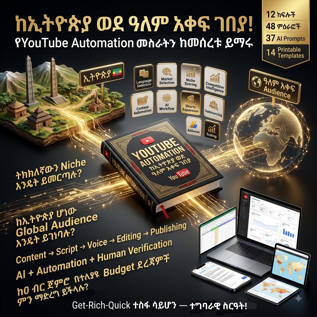 Infinity Digitals Facebook ad: ከኢትዮጵያ ወደ ዓለም አቀፍ YouTube ገበያ
