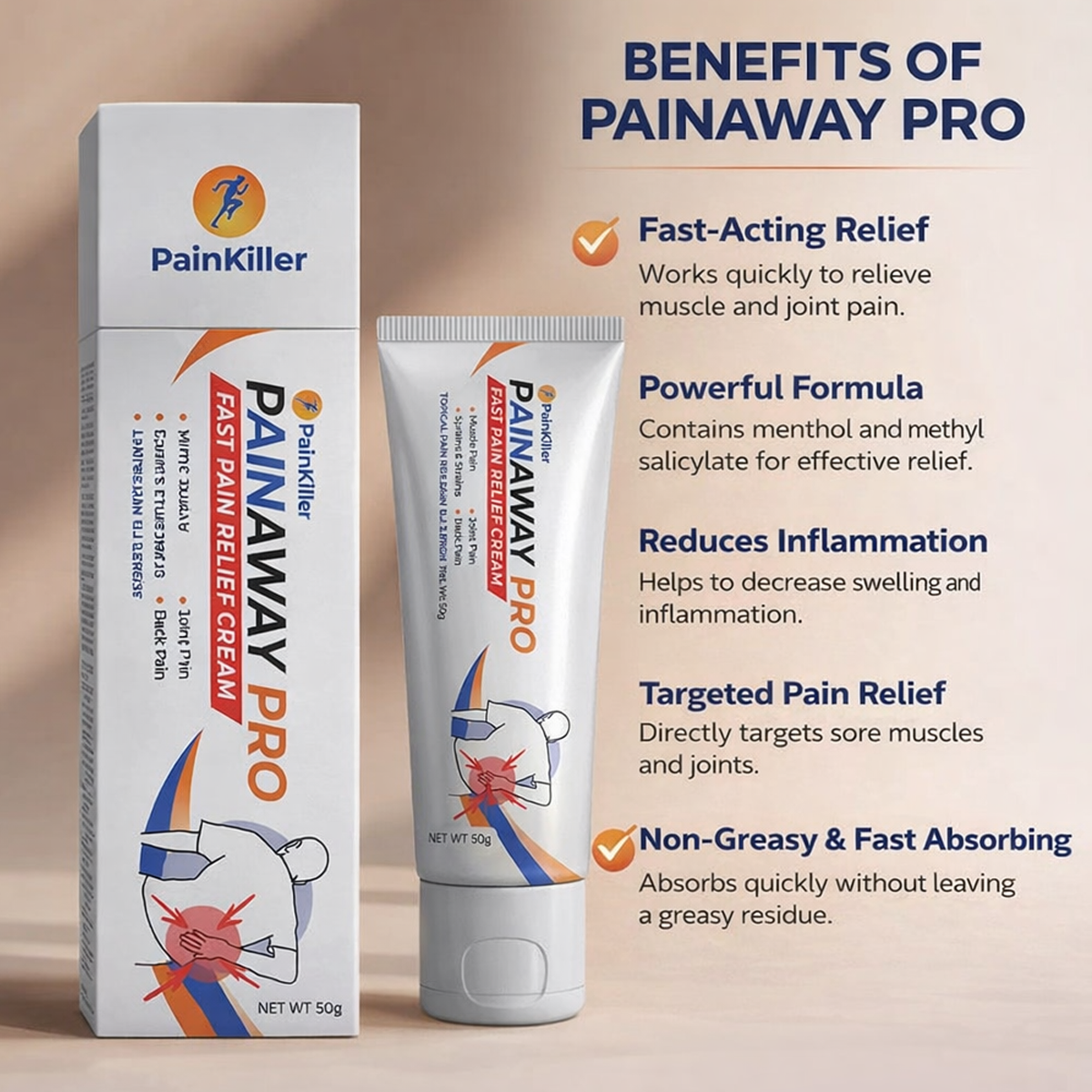 Pain Away Pro Facebook ad