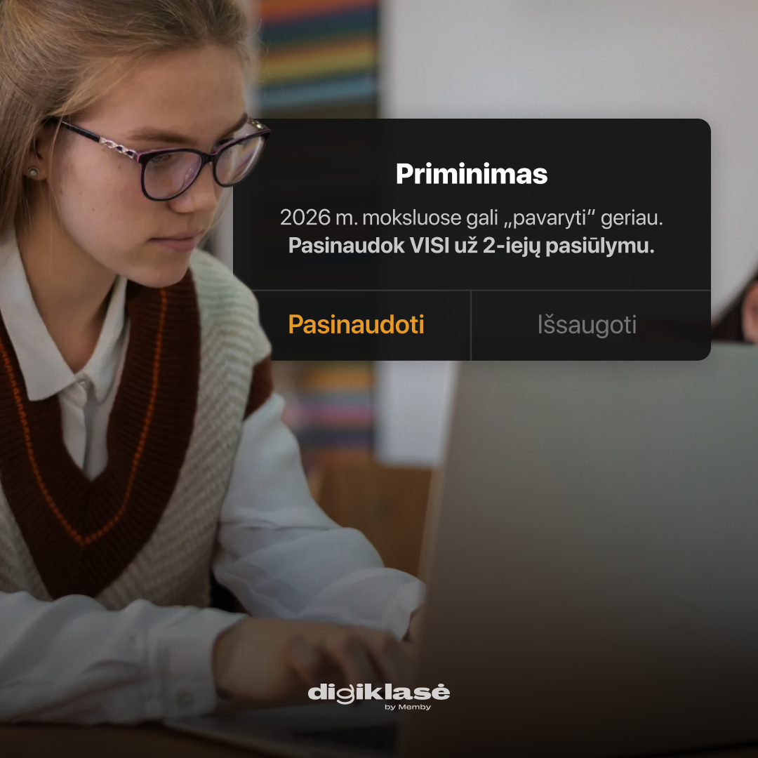 Digiklasė - by Memby Facebook ad