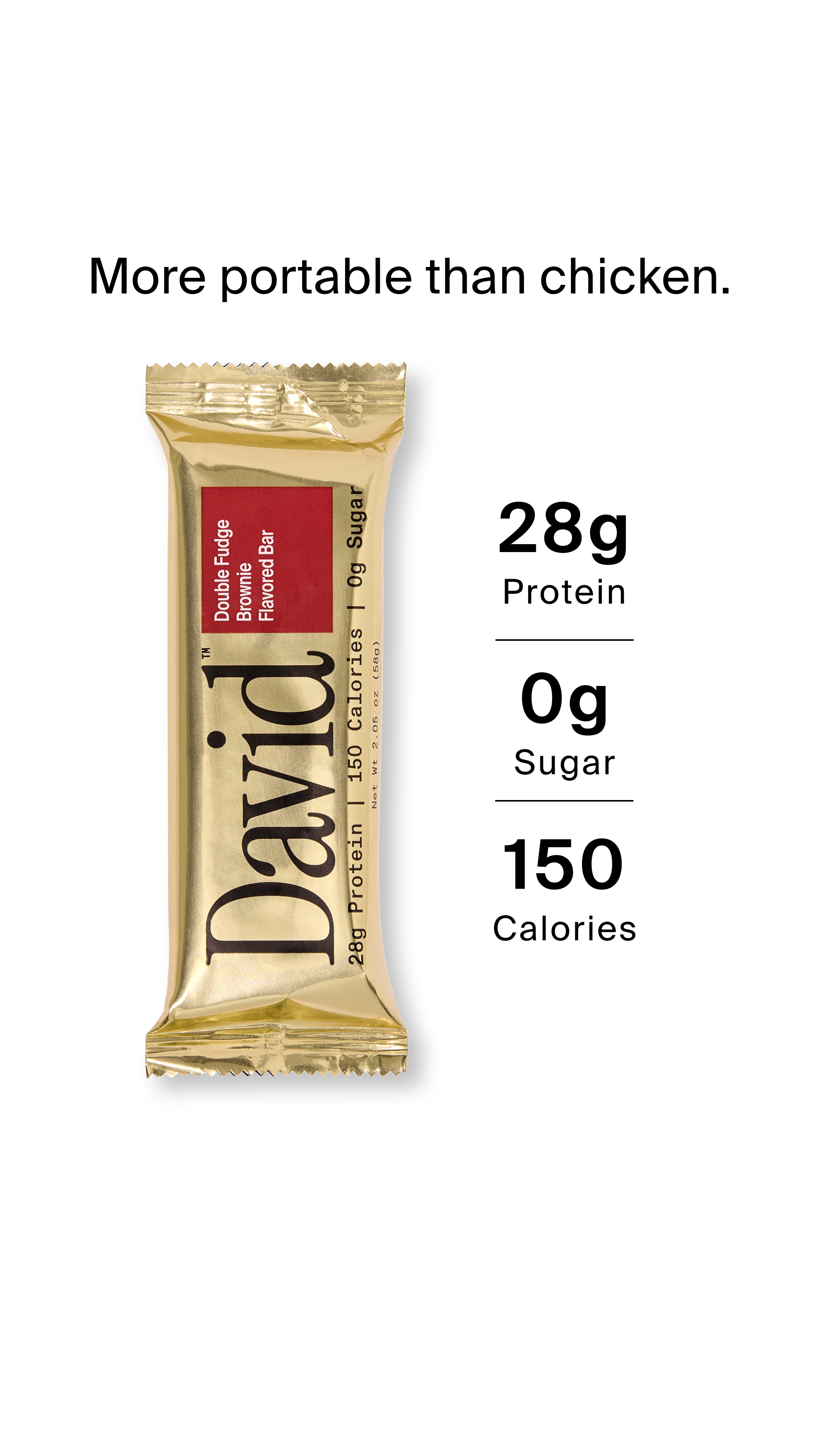 David Protein Facebook ad