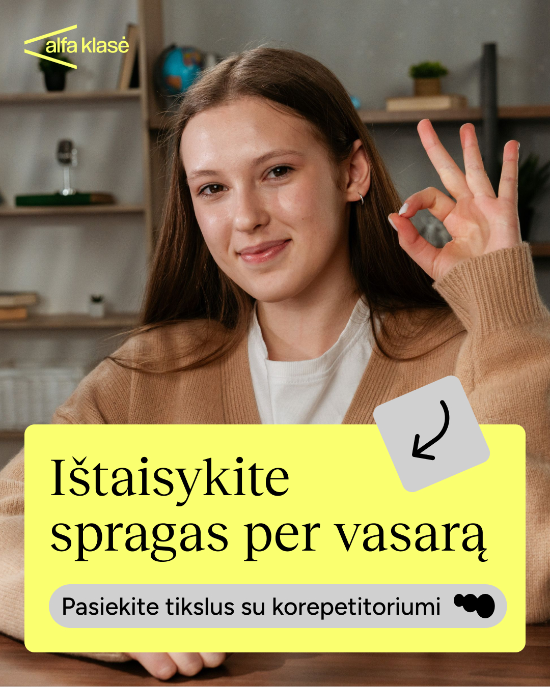 Alfa Klasė Facebook ad