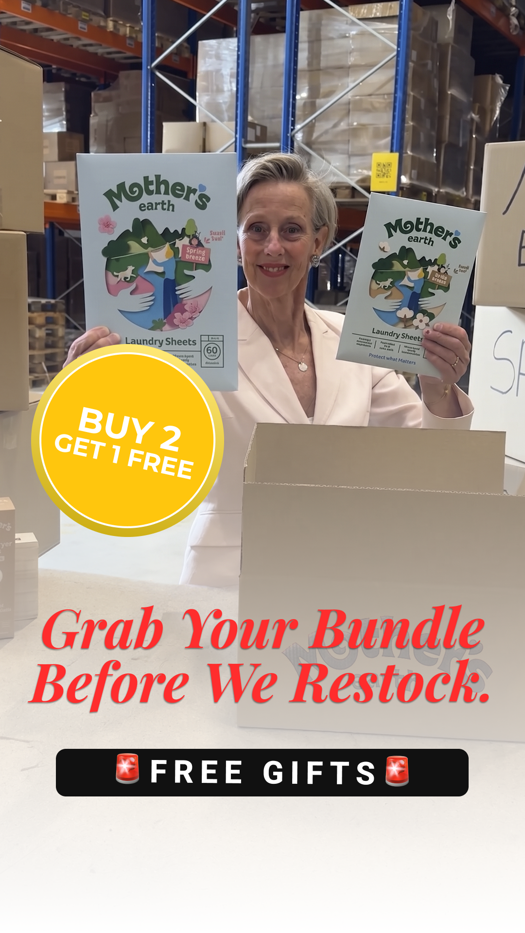 Mothers Earth Facebook ad