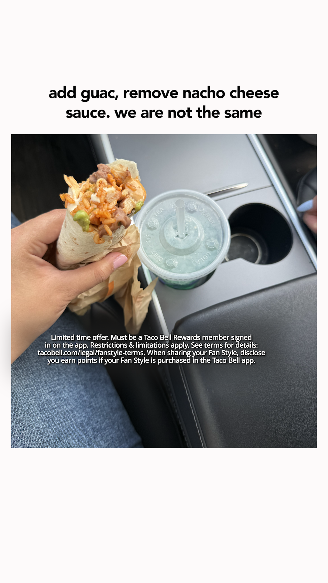 Taco Bell Facebook ad