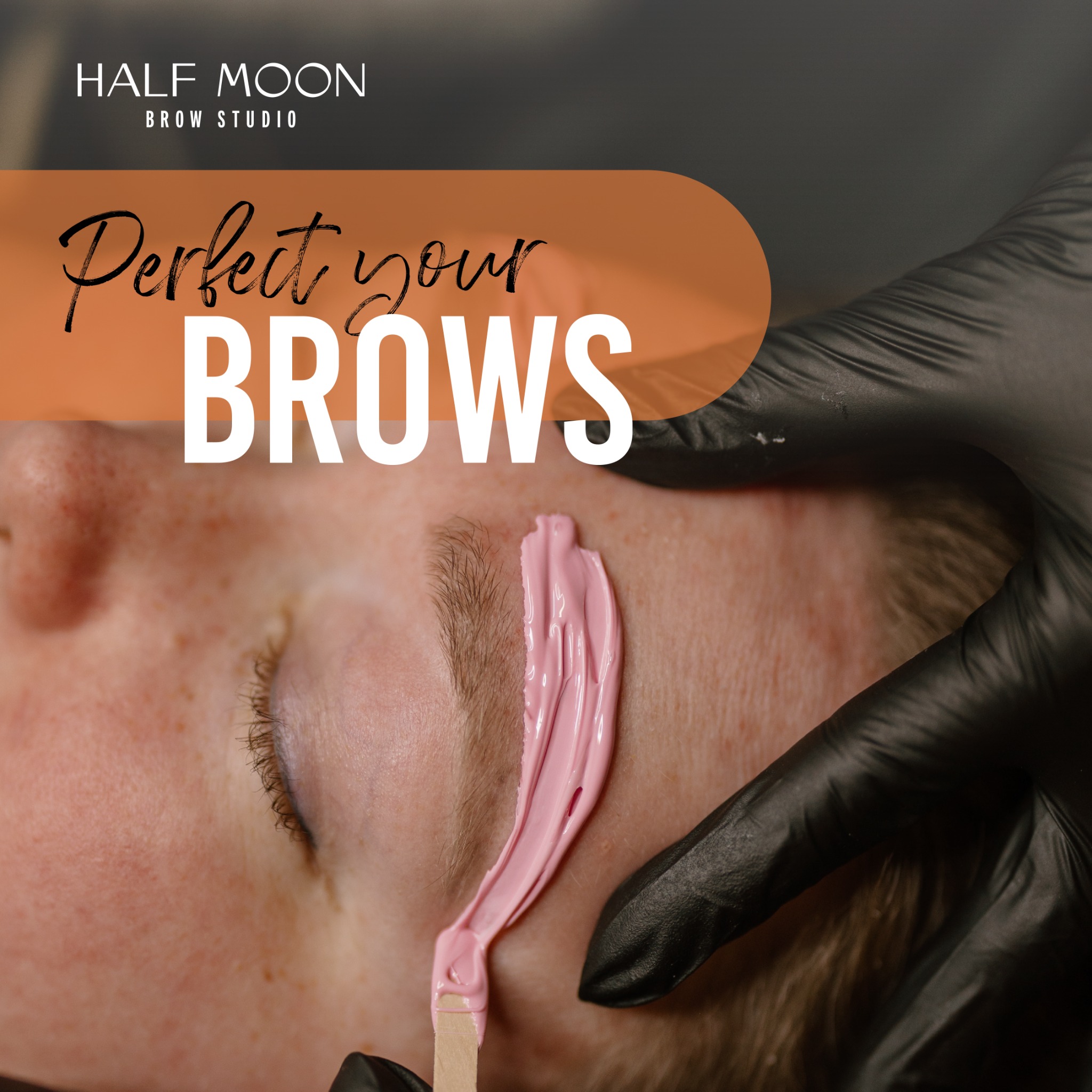 Half Moon Brow Studio Facebook ad