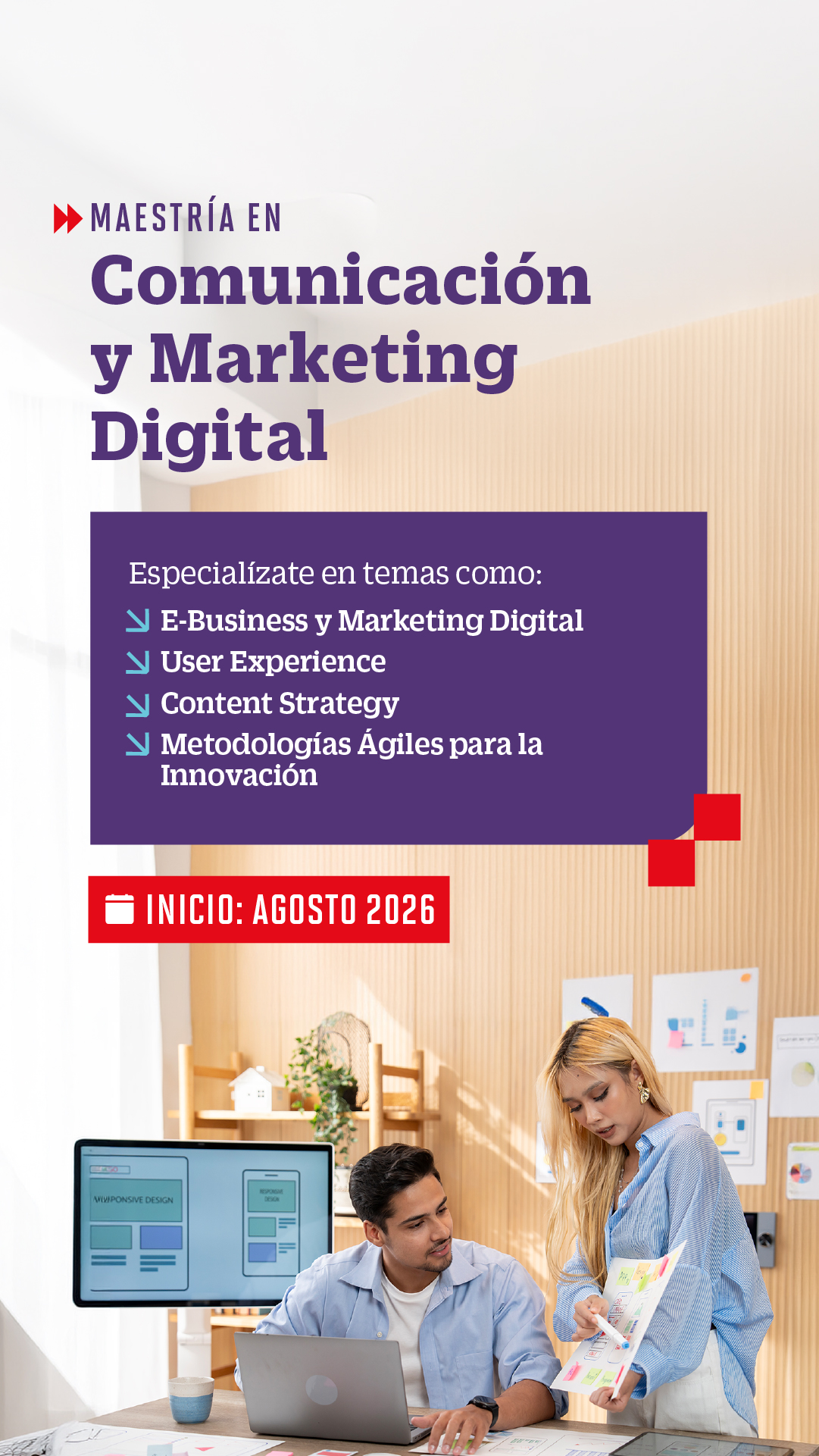 Postgrado UPC Facebook ad