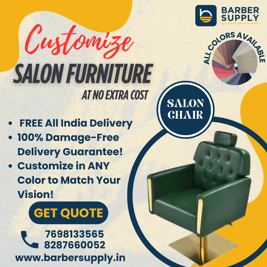 Barber Supply Facebook ad: Customisation is our superpower!