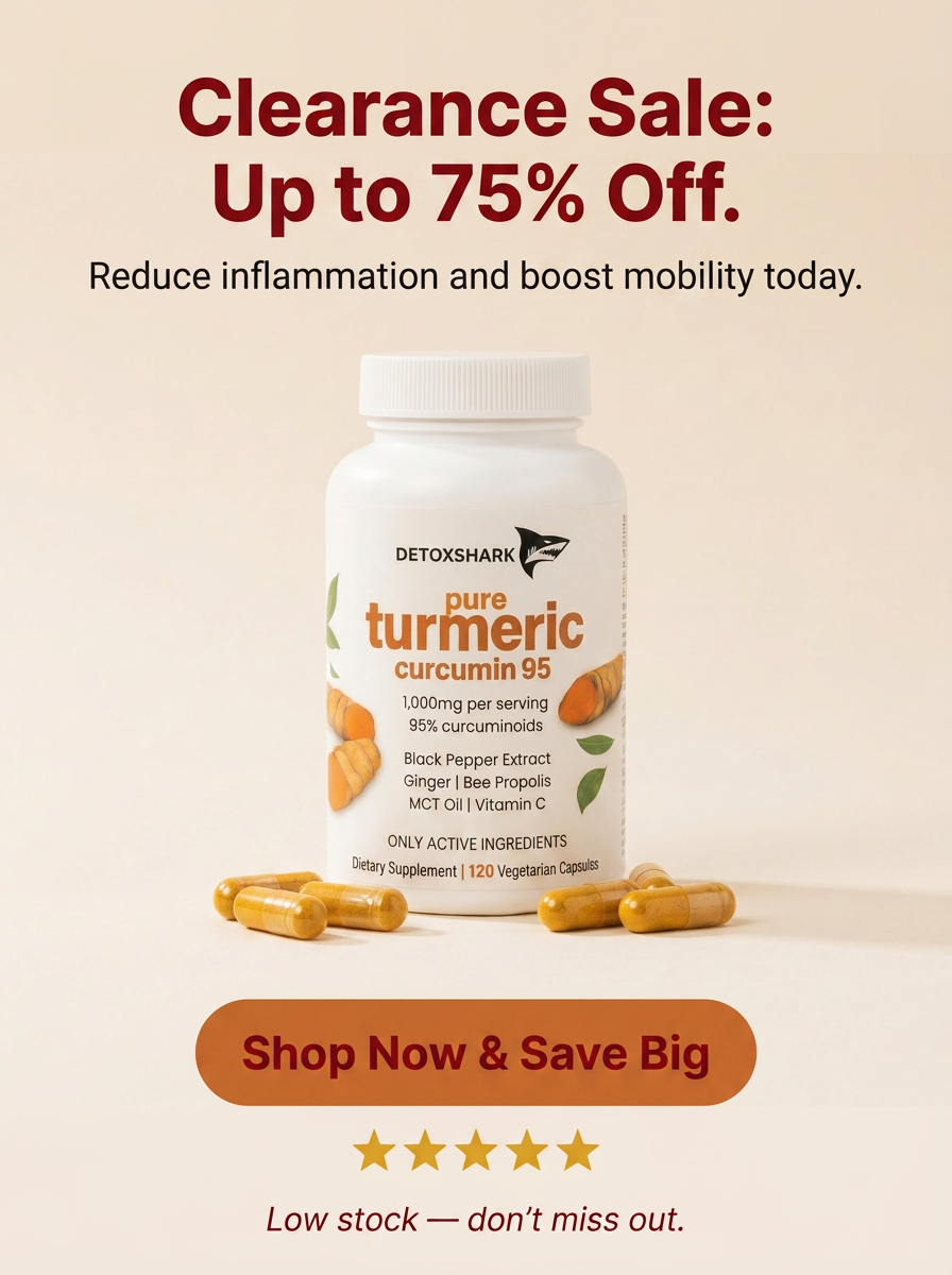 DetoxShark Facebook ad: The #1 Ingredient Your Joints Need